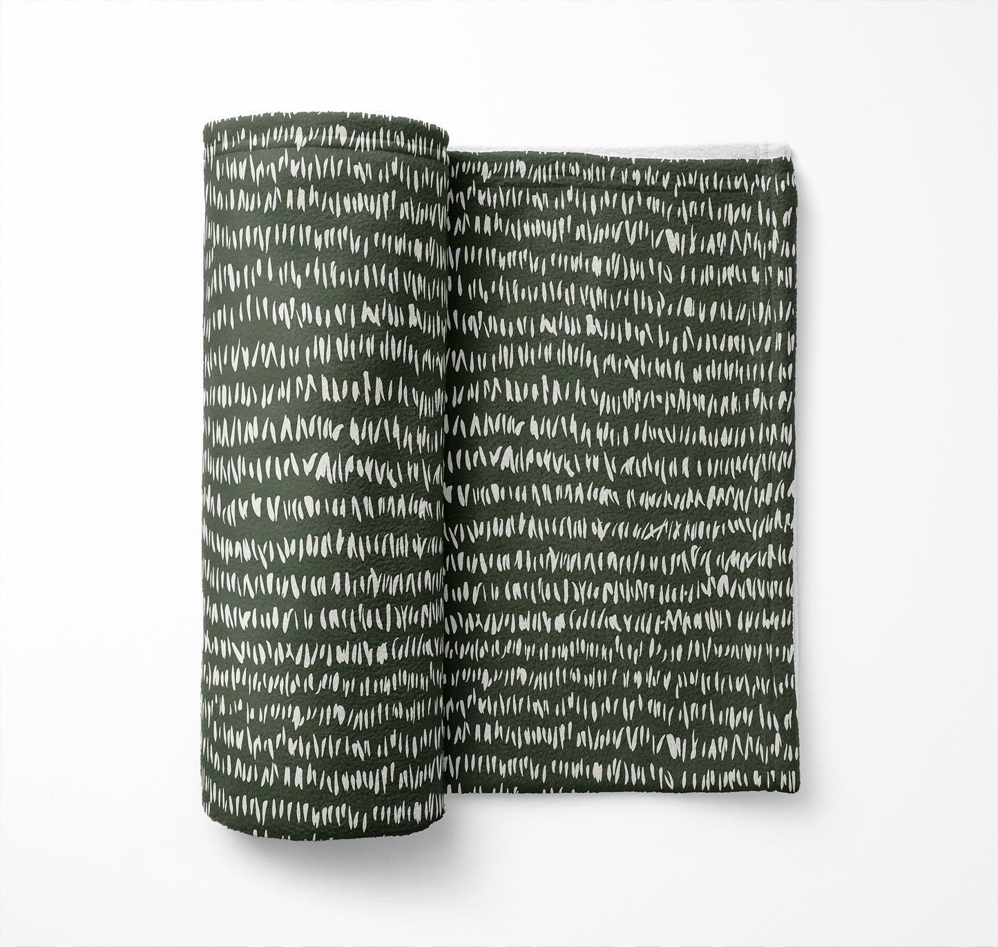 Crop Row Velveteen Fleece Blanket