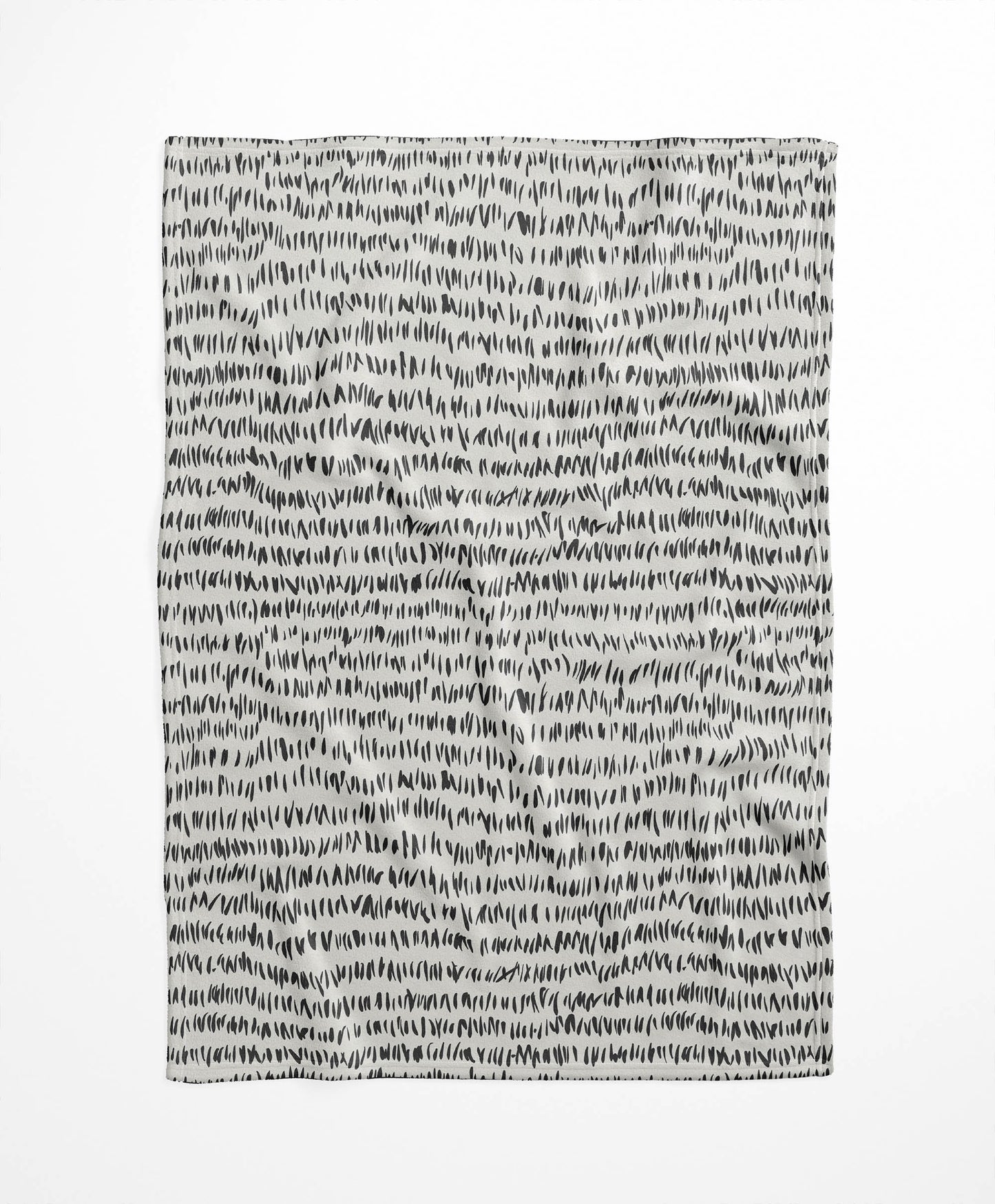 Crop Row Velveteen Fleece Blanket