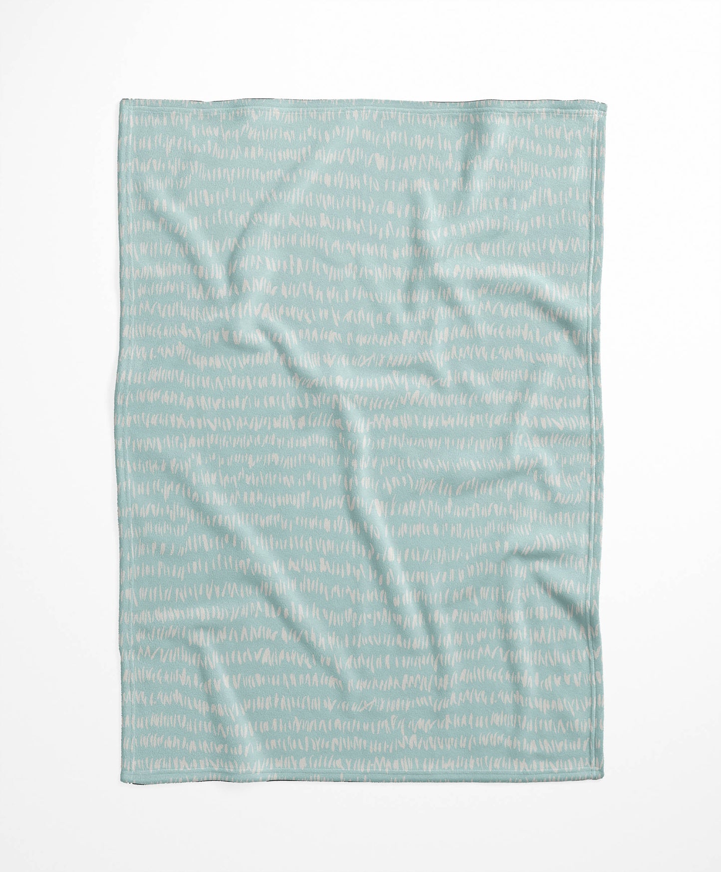Crop Row Velveteen Fleece Blanket