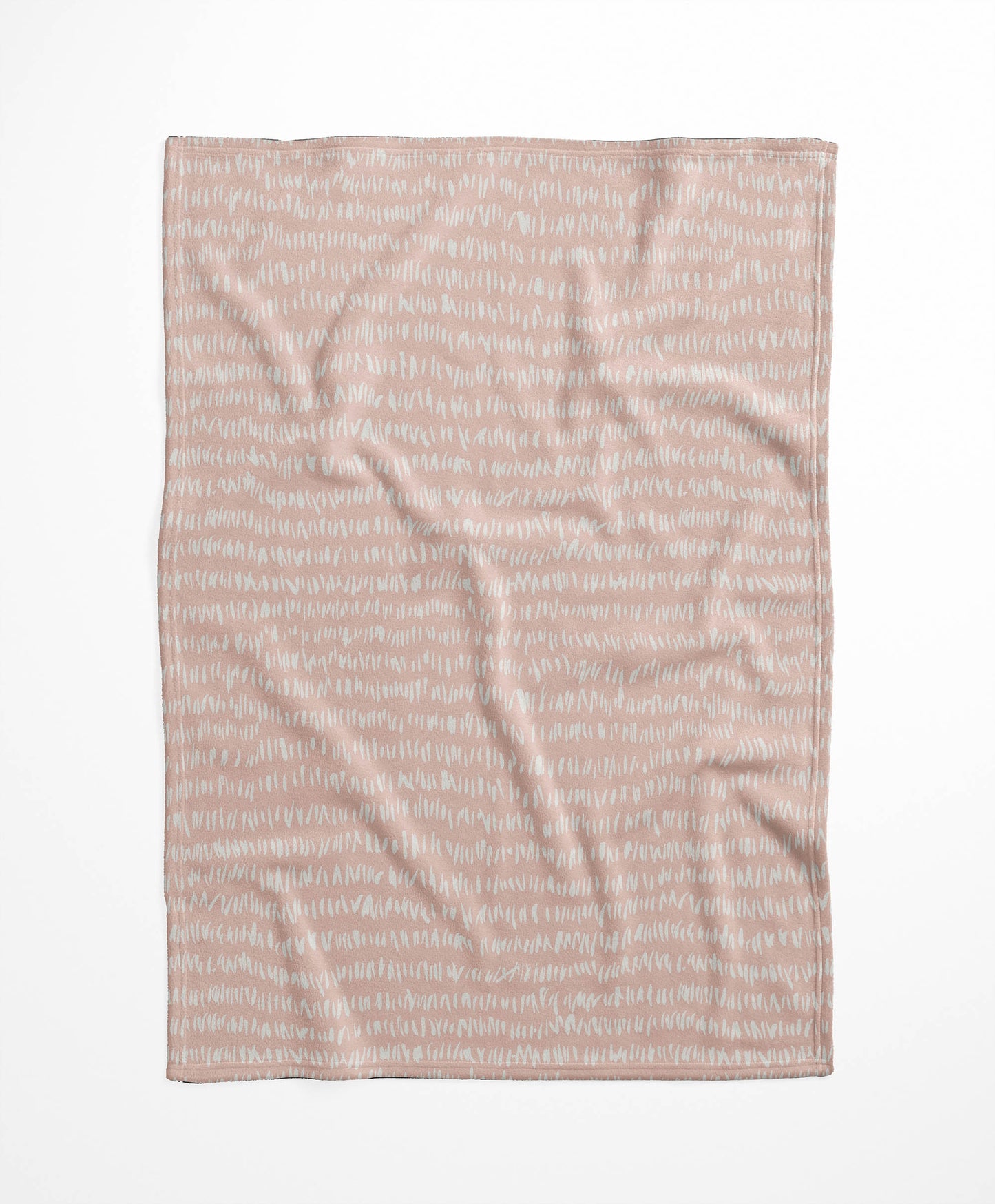 Crop Row Velveteen Fleece Blanket
