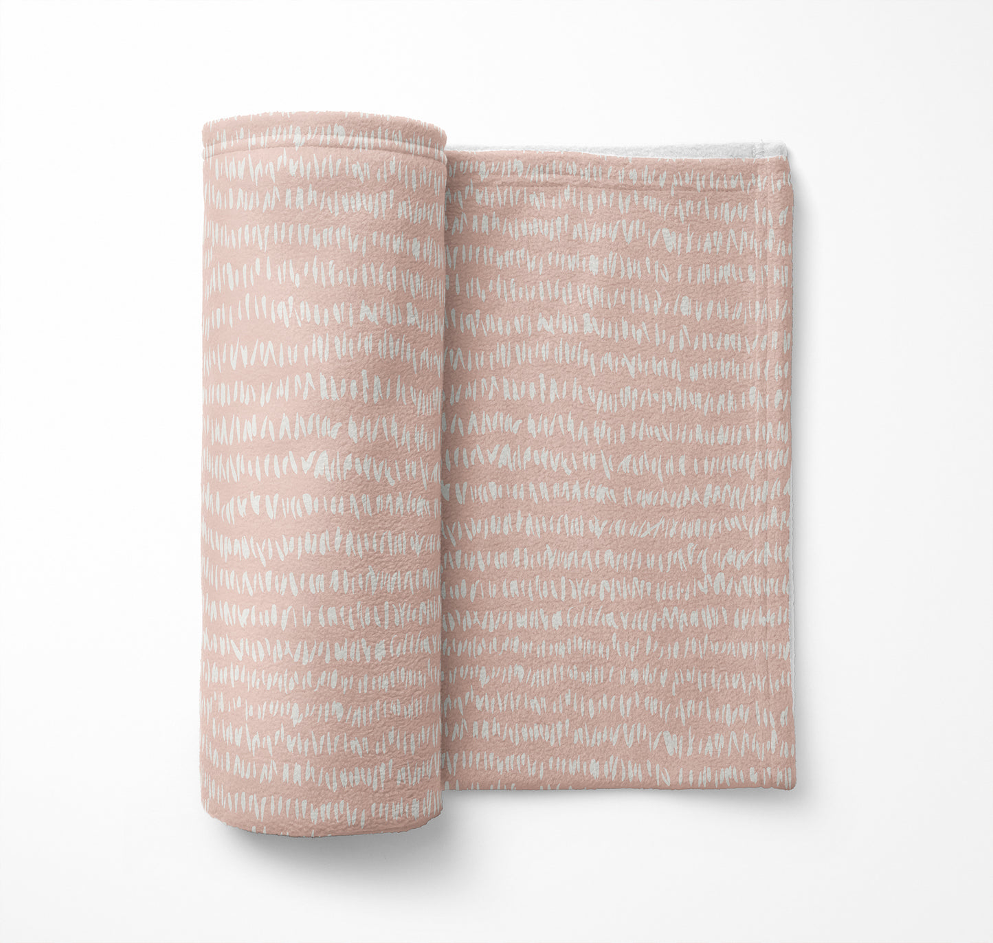 Crop Row Velveteen Fleece Blanket