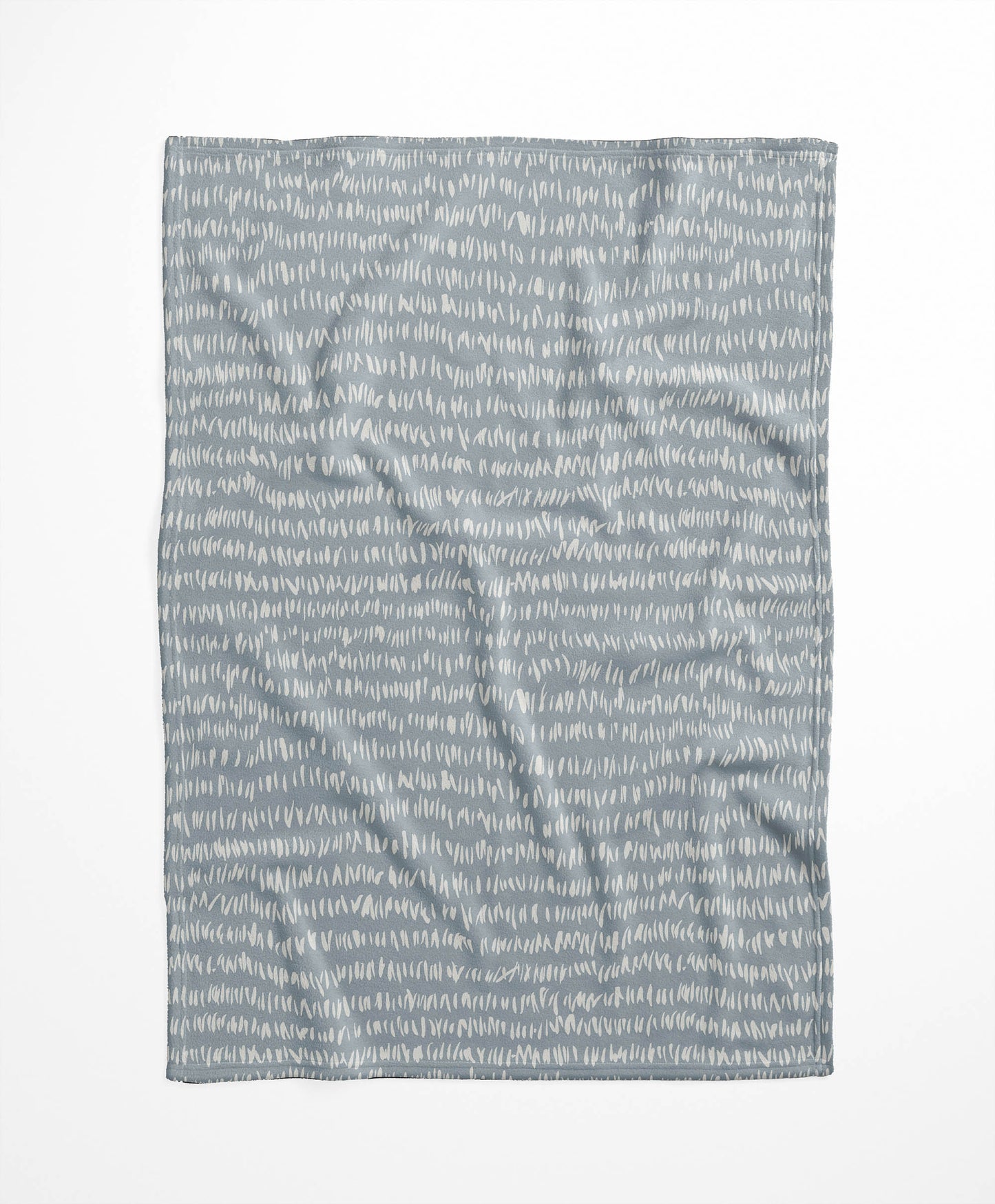 Crop Row Velveteen Fleece Blanket