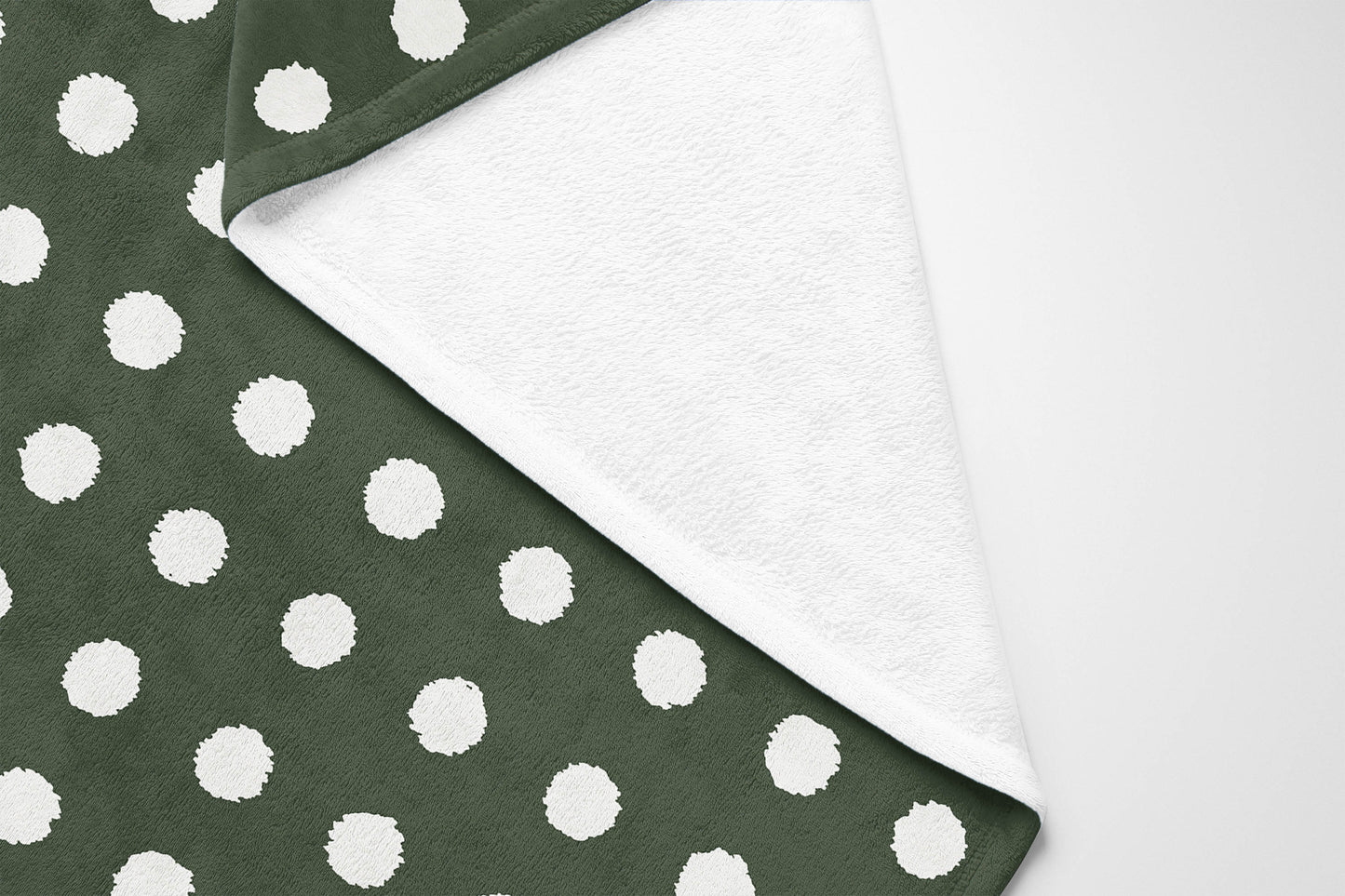 Dot Locked Velveteen Fleece Blanket