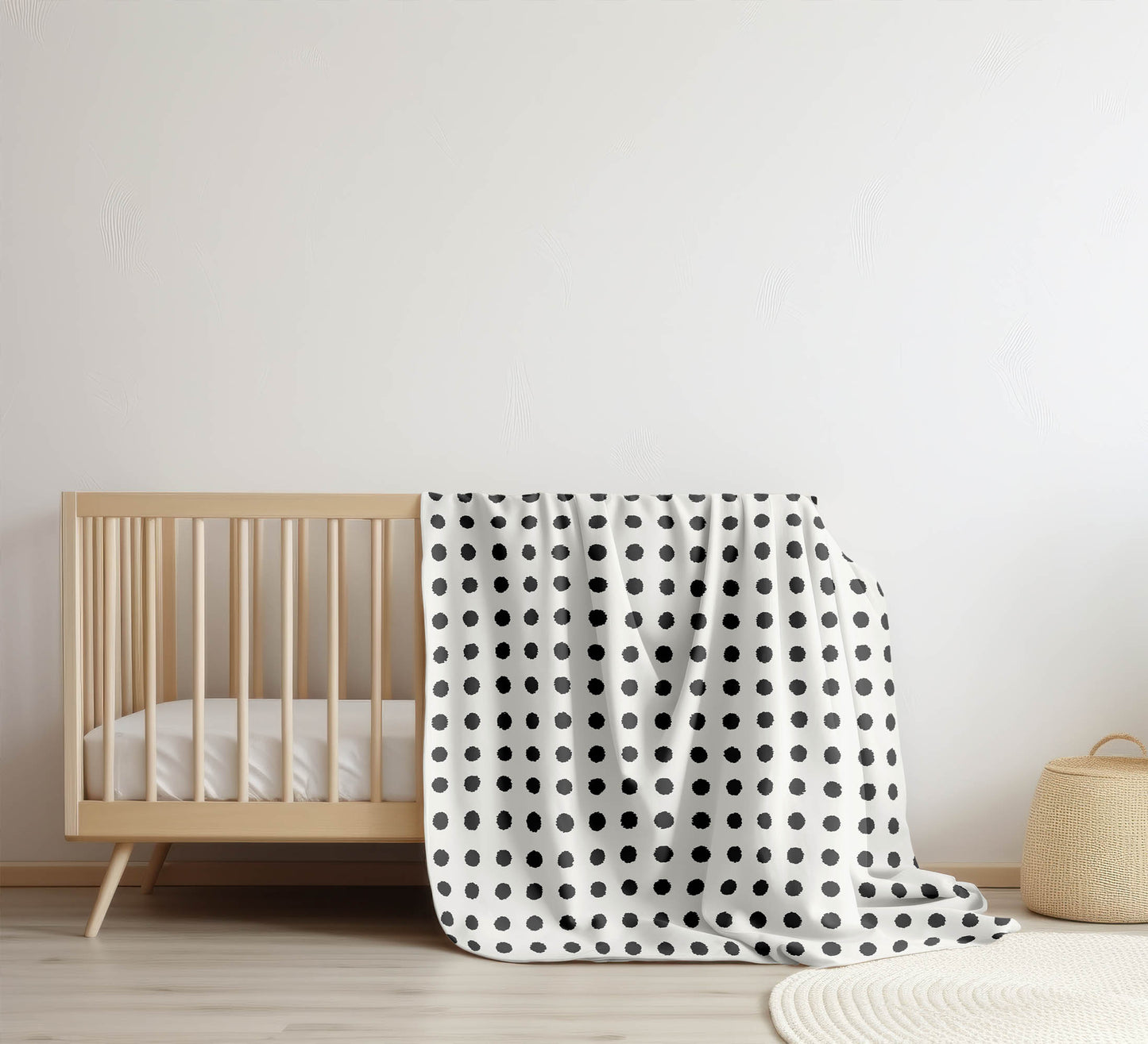 Dot Locked Velveteen Fleece Blanket