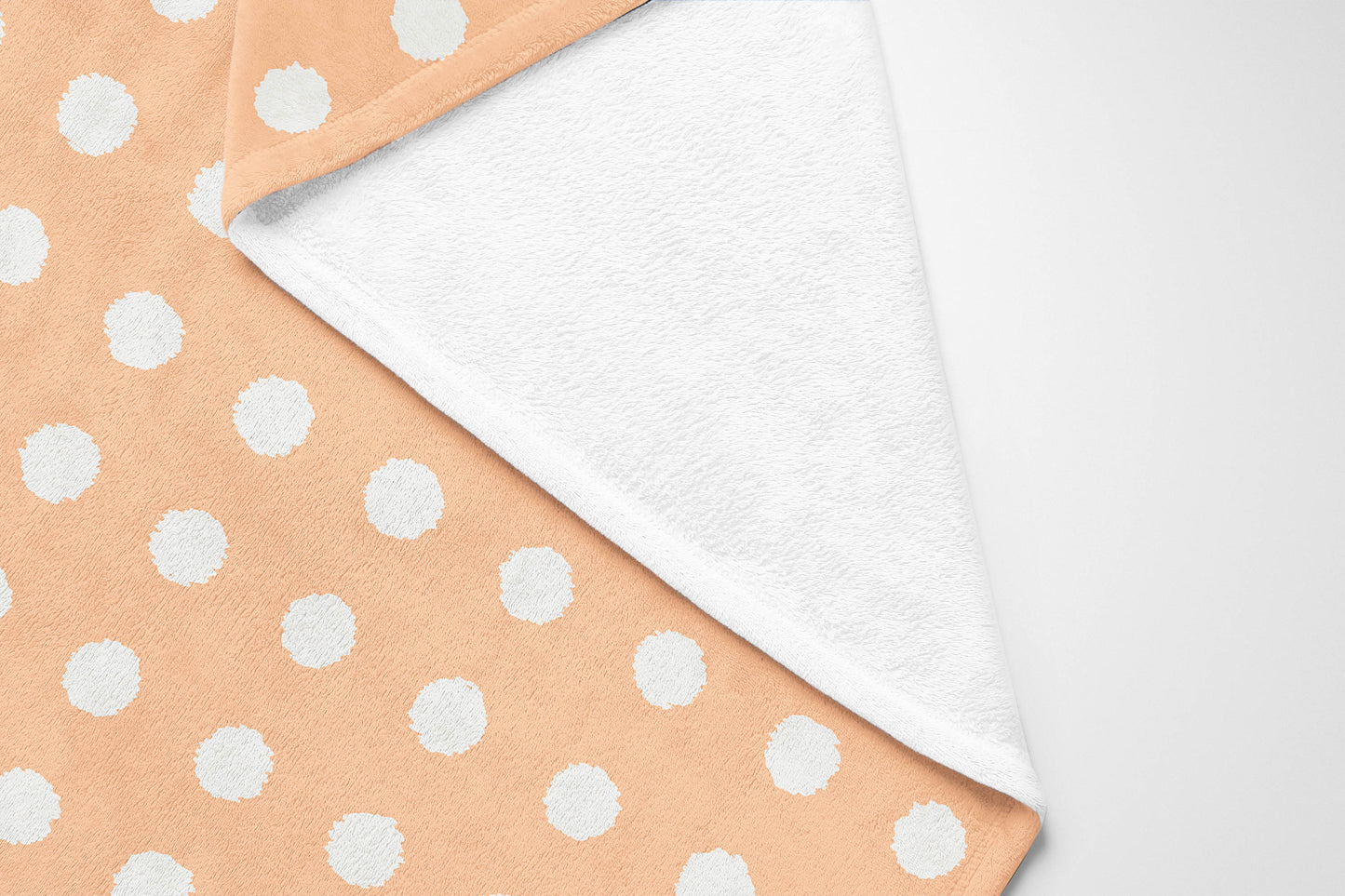 Dot Locked Velveteen Fleece Blanket