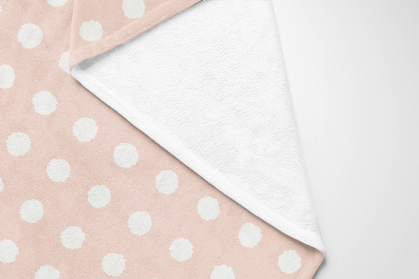 Dot Locked Velveteen Fleece Blanket