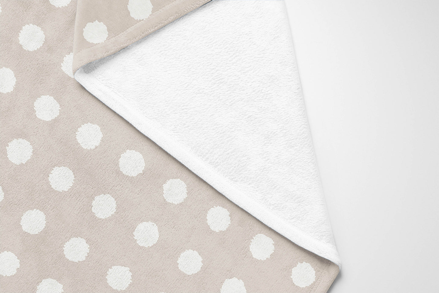 Dot Locked Velveteen Fleece Blanket