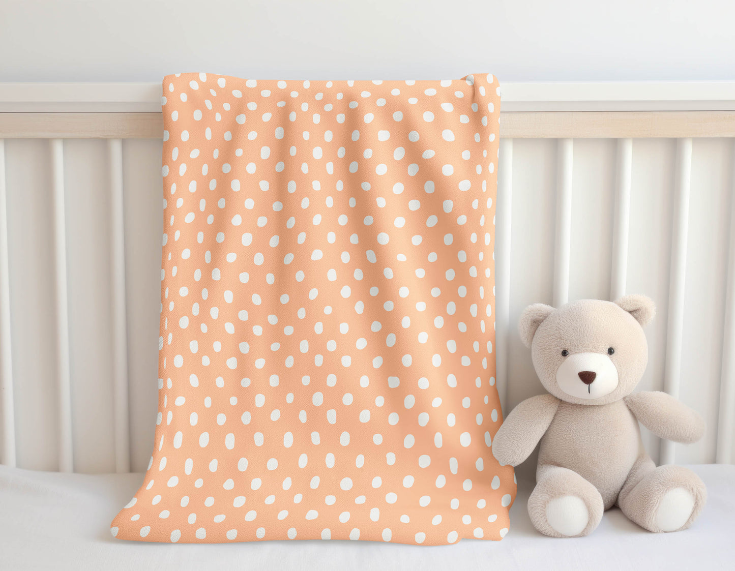 Dot Lyfe Velveteen Fleece Blanket