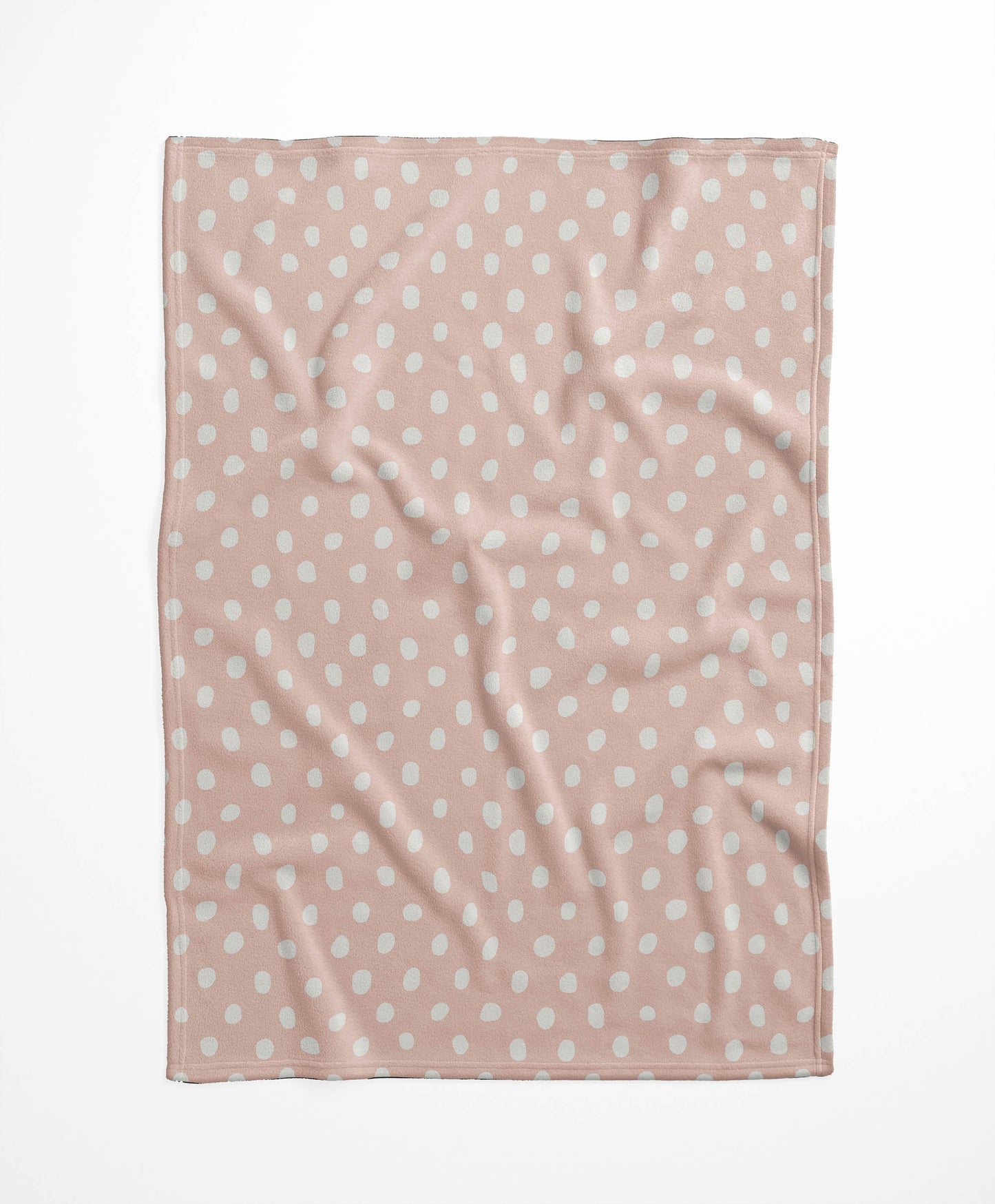 Dot Lyfe Velveteen Fleece Blanket
