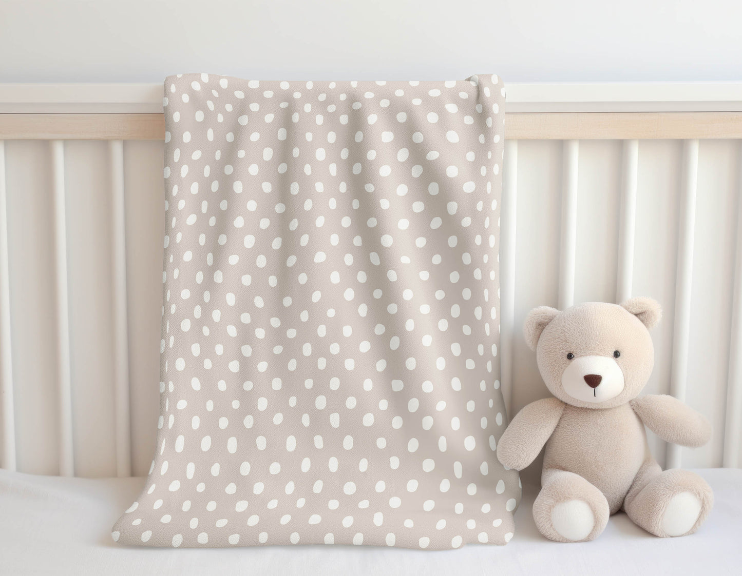 Dot Lyfe Velveteen Fleece Blanket