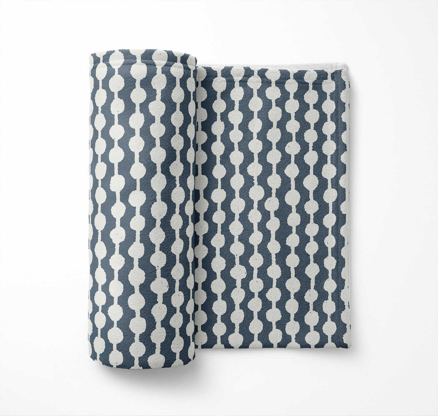 Dot Tied Velveteen Fleece Blanket
