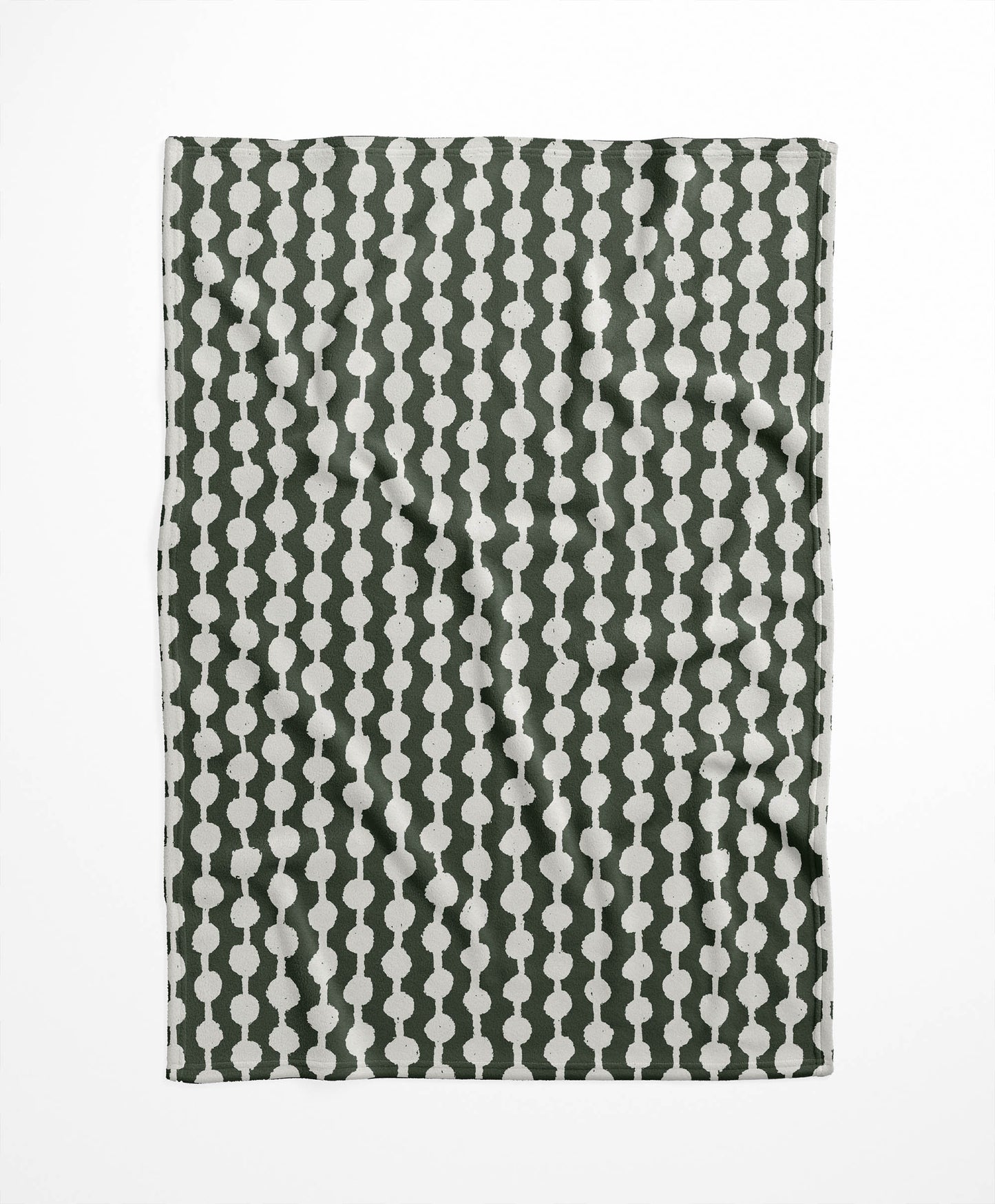 Dot Tied Velveteen Fleece Blanket