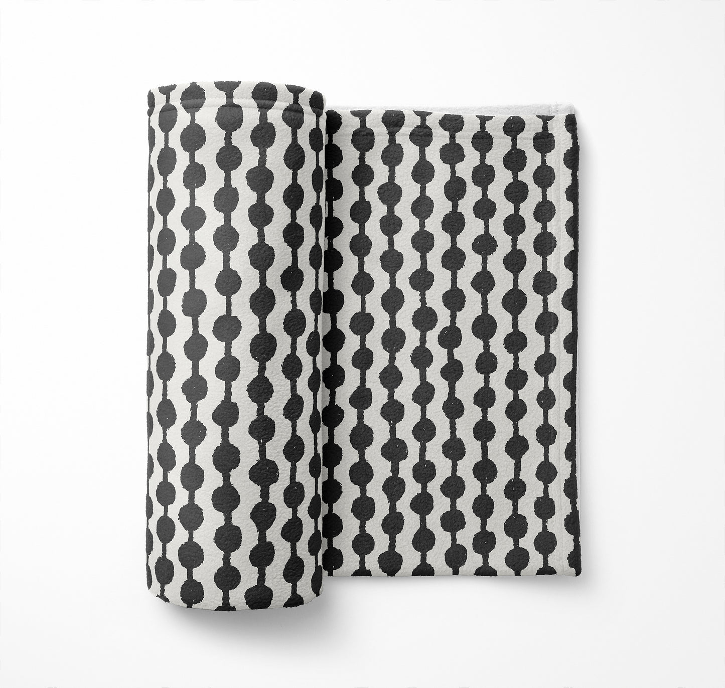 Dot Tied Velveteen Fleece Blanket