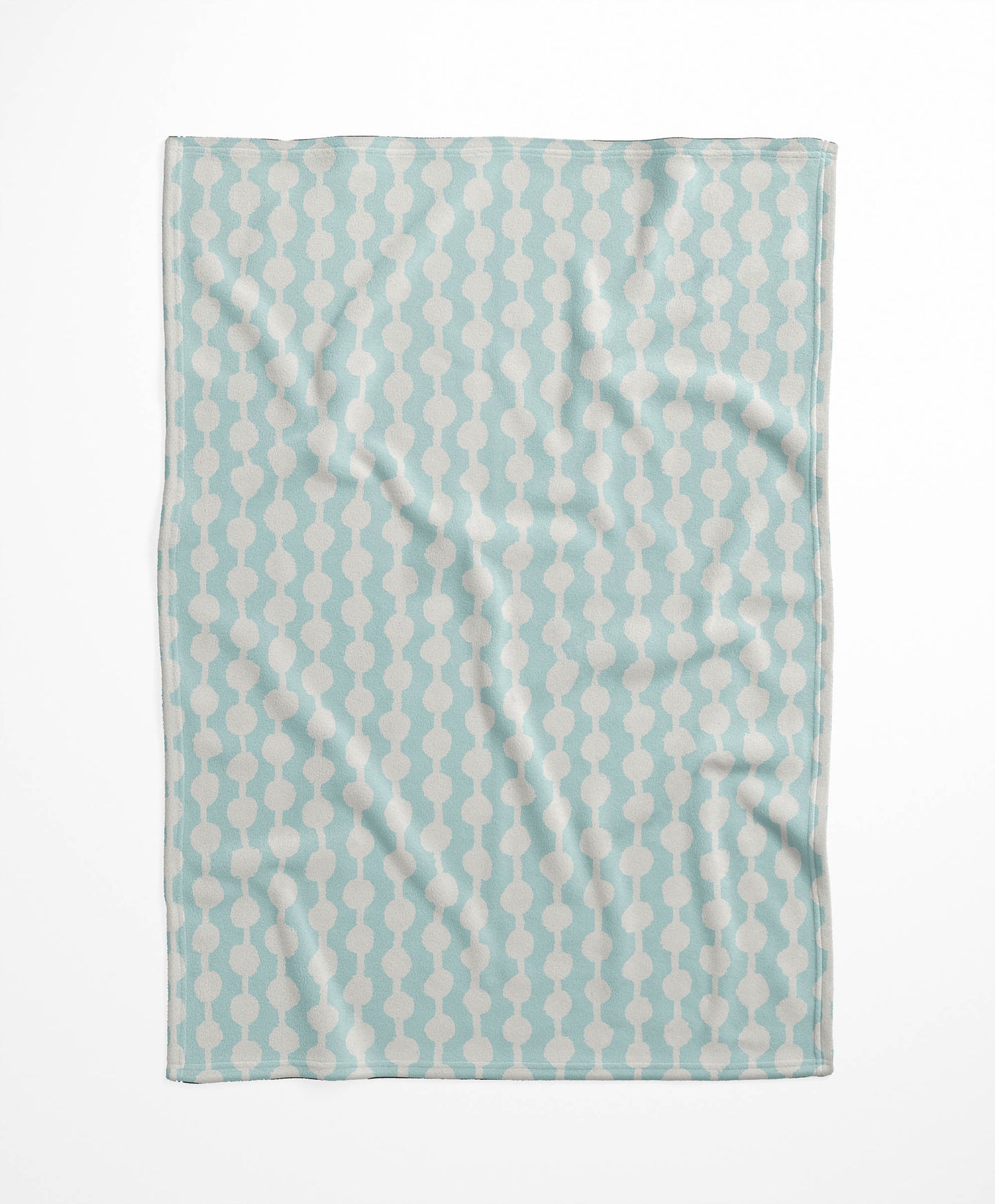 Dot Tied Velveteen Fleece Blanket