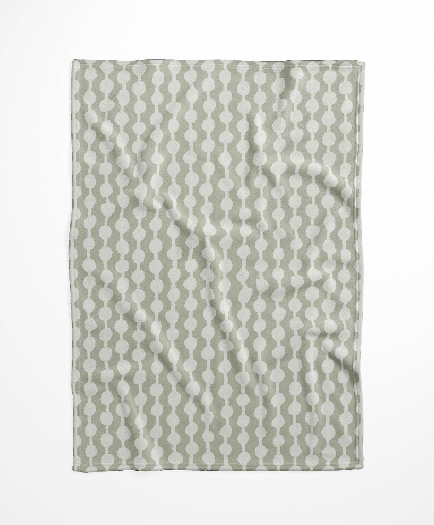 Dot Tied Velveteen Fleece Blanket