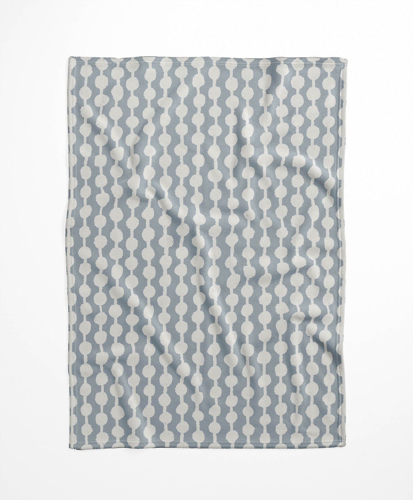 Dot Tied Velveteen Fleece Blanket