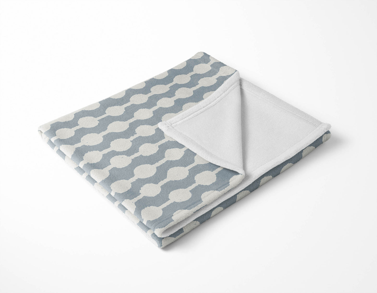 Dot Tied Velveteen Fleece Blanket