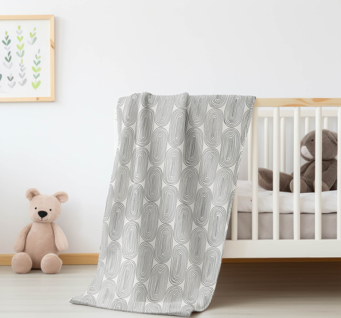 Earthy Embrace Velveteen Fleece Blanket