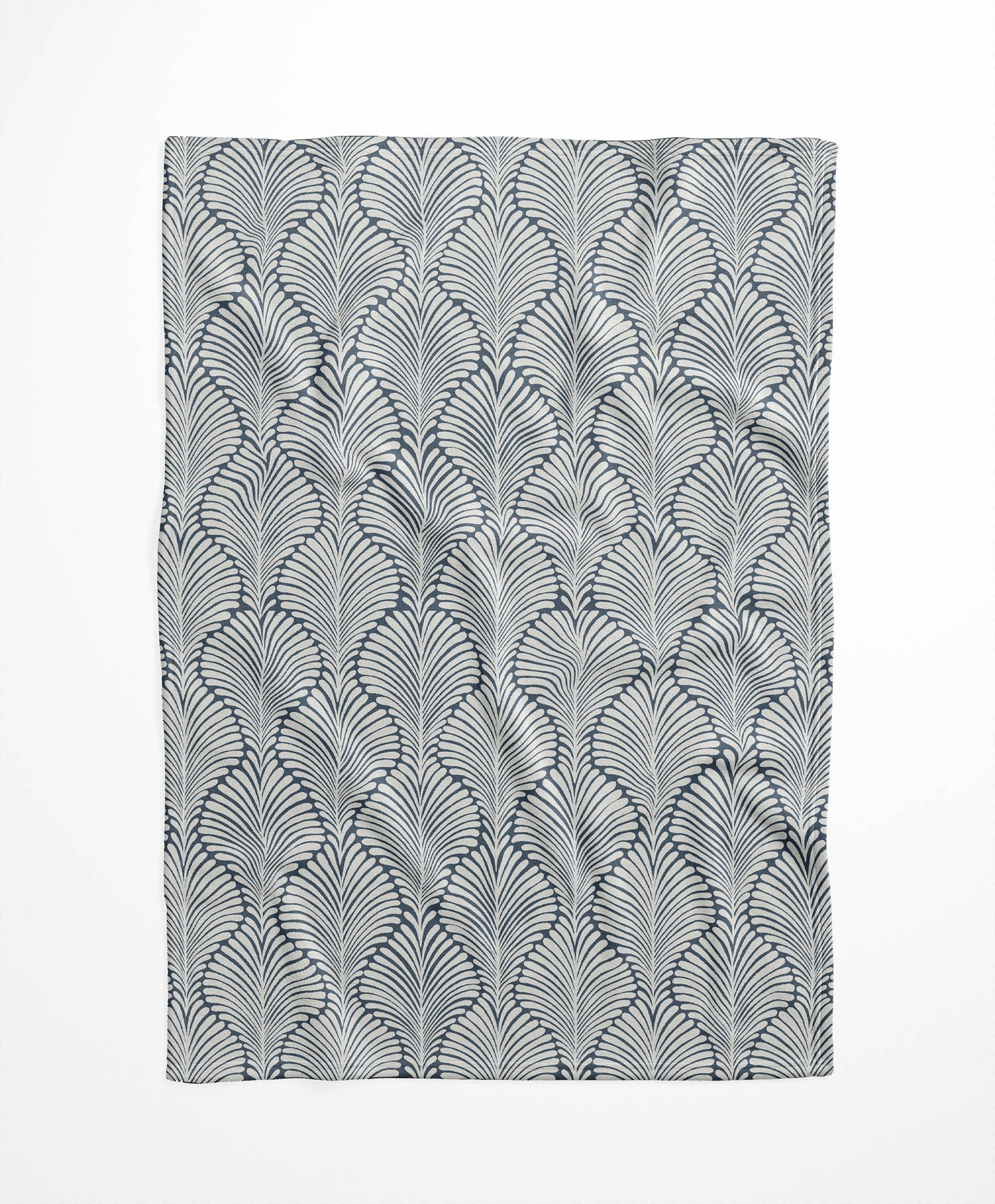 Elegant Palms Velveteen Fleece Blanket