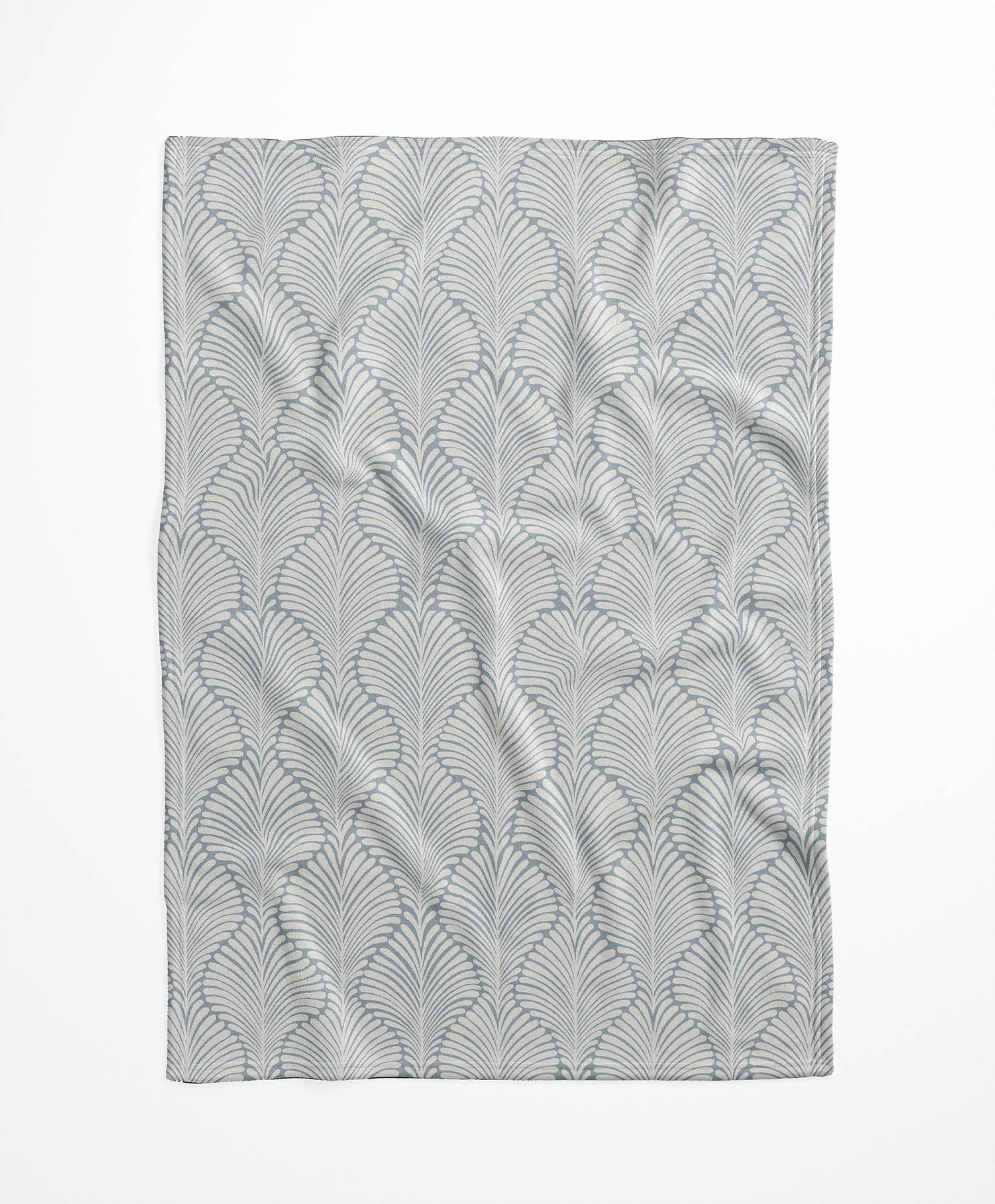 Elegant Palms Velveteen Fleece Blanket