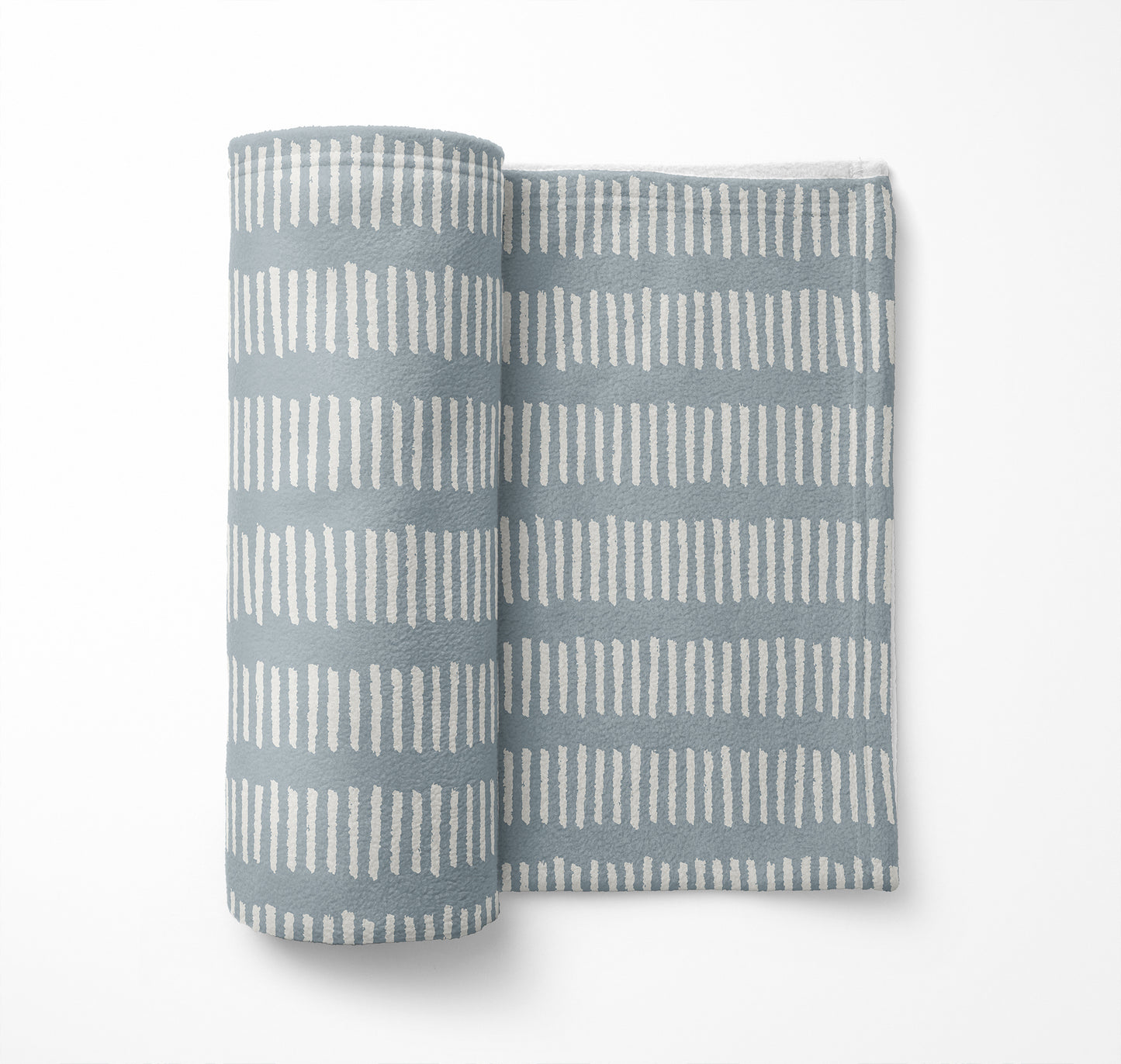 Fencing Rows Velveteen Fleece Blanket