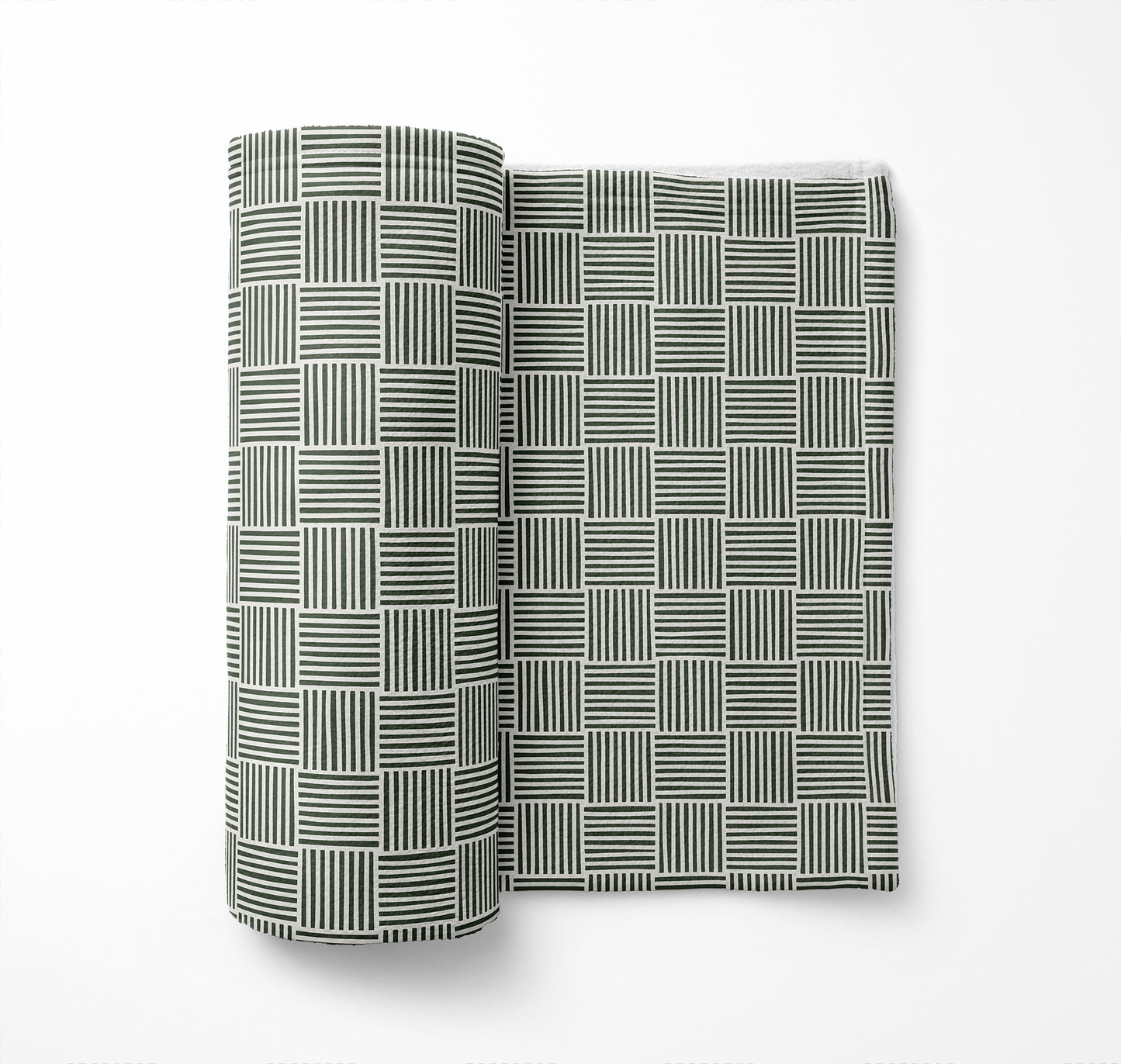 Gridblocked Velveteen Fleece Blanket