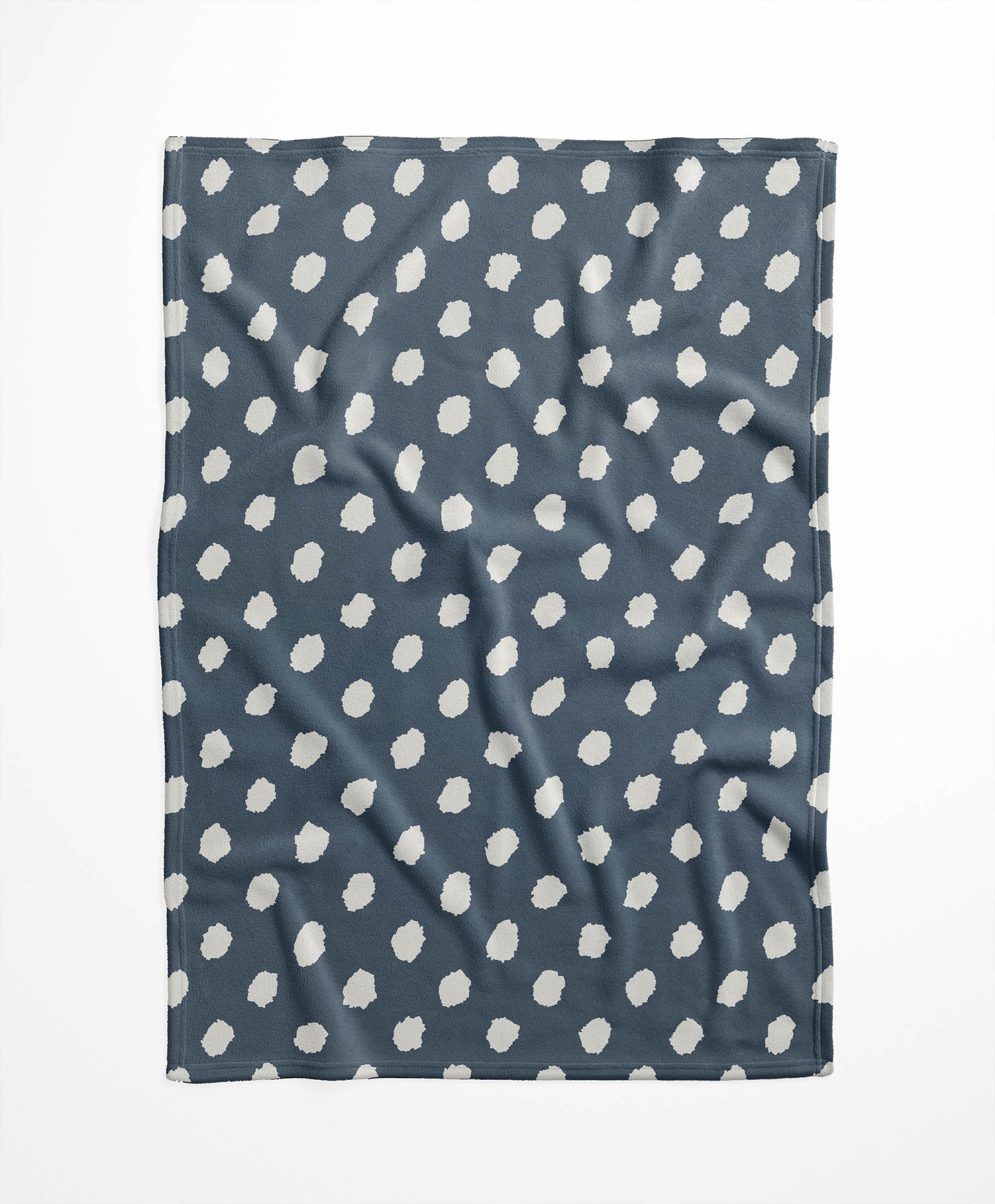 Grunge Dot Velveteen Fleece Blanket