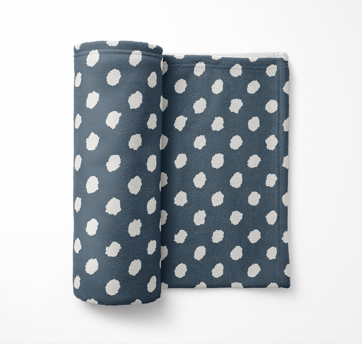 Grunge Dot Velveteen Fleece Blanket