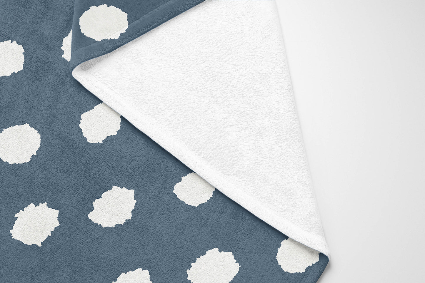 Grunge Dot Velveteen Fleece Blanket