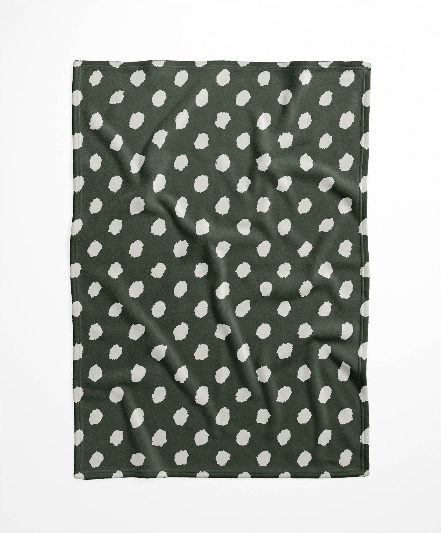 Grunge Dot Velveteen Fleece Blanket