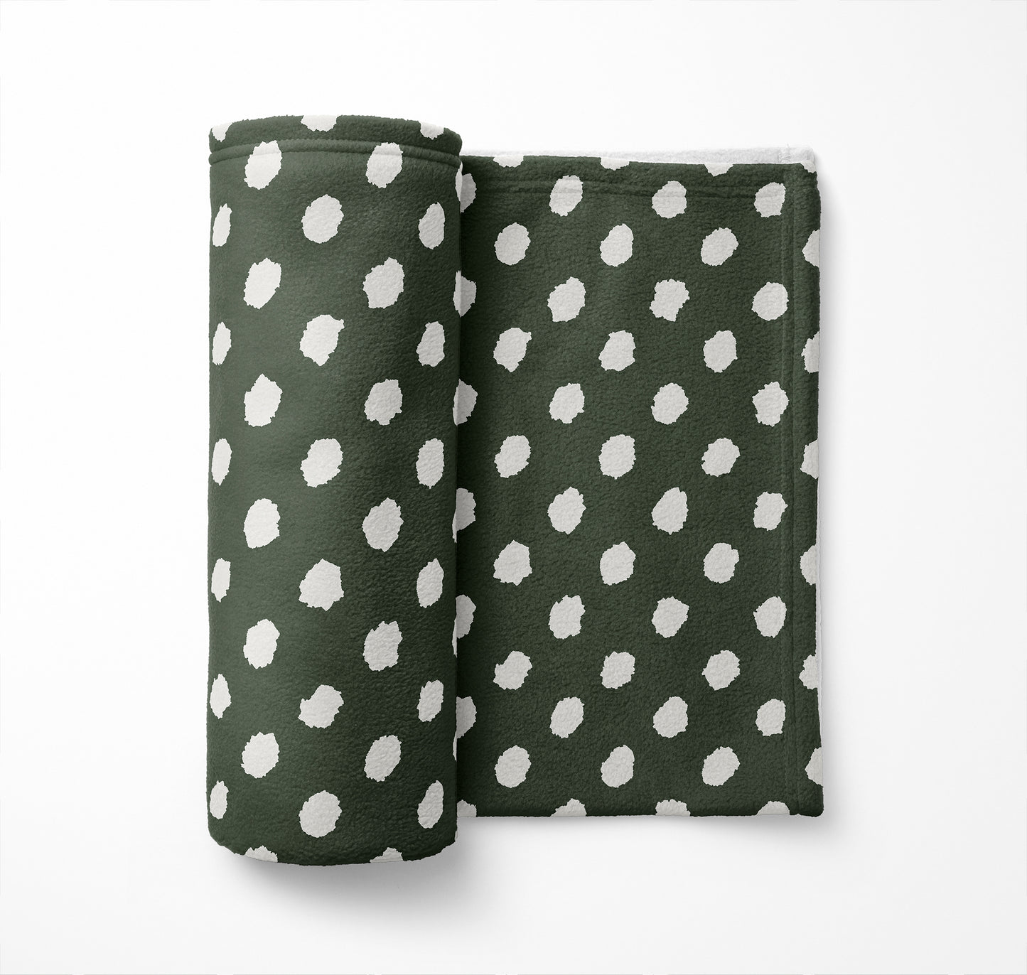 Grunge Dot Velveteen Fleece Blanket