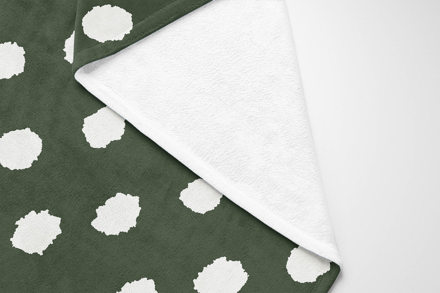 Grunge Dot Velveteen Fleece Blanket