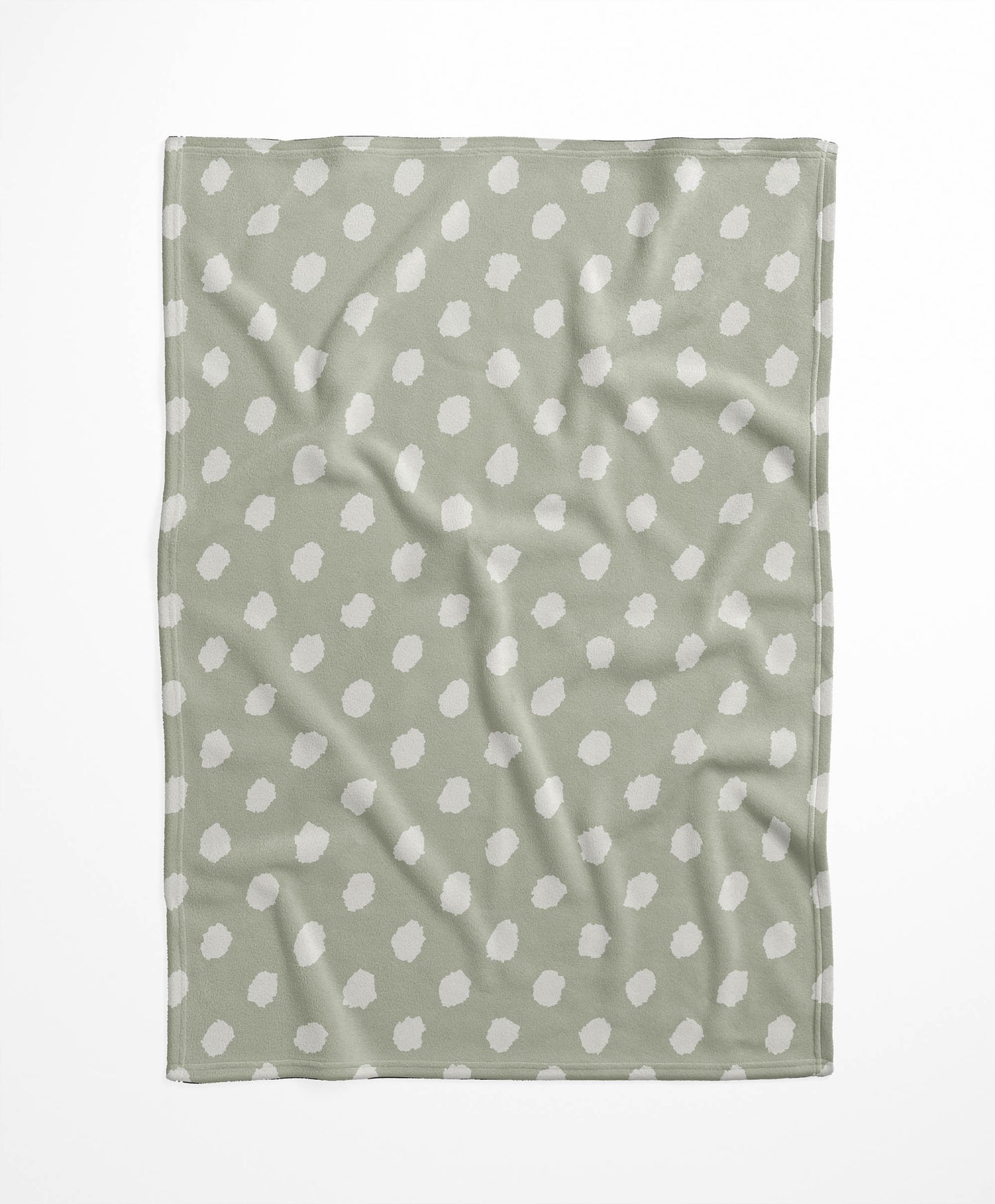 Grunge Dot Velveteen Fleece Blanket