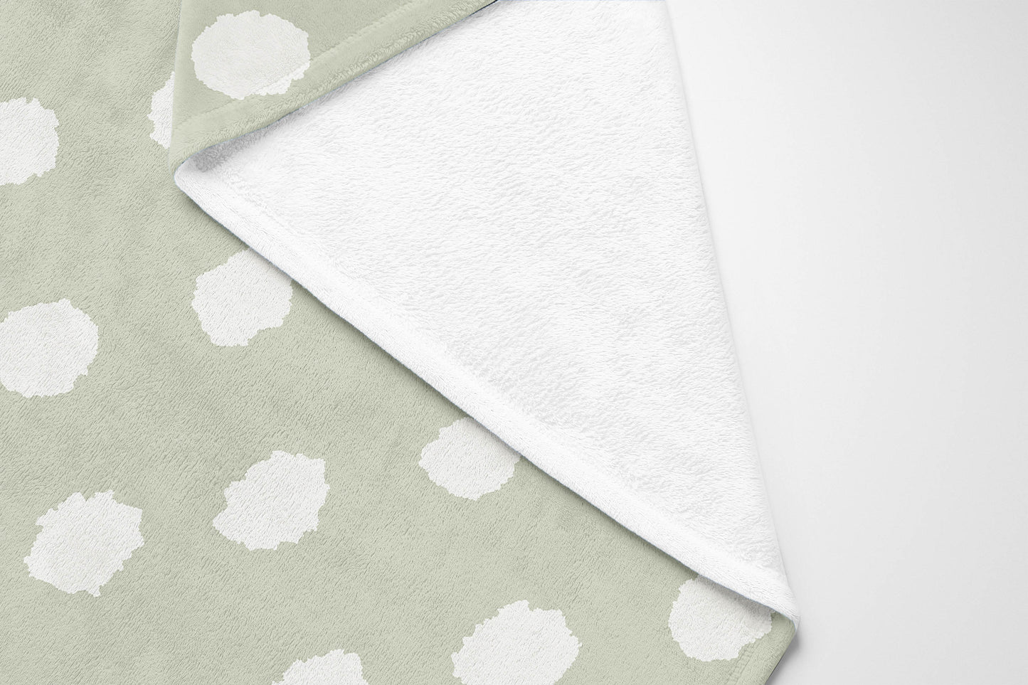 Grunge Dot Velveteen Fleece Blanket