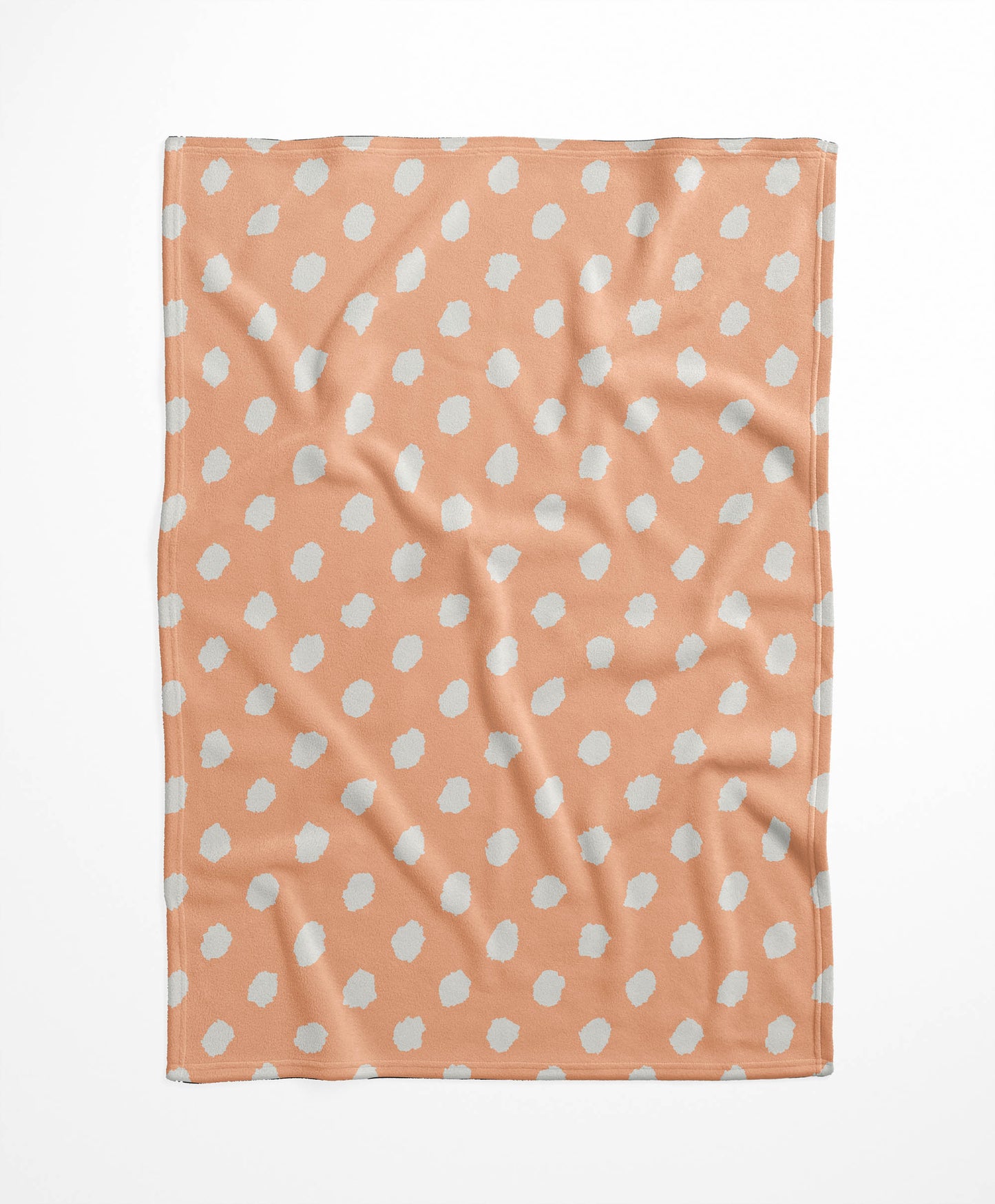 Grunge Dot Velveteen Fleece Blanket
