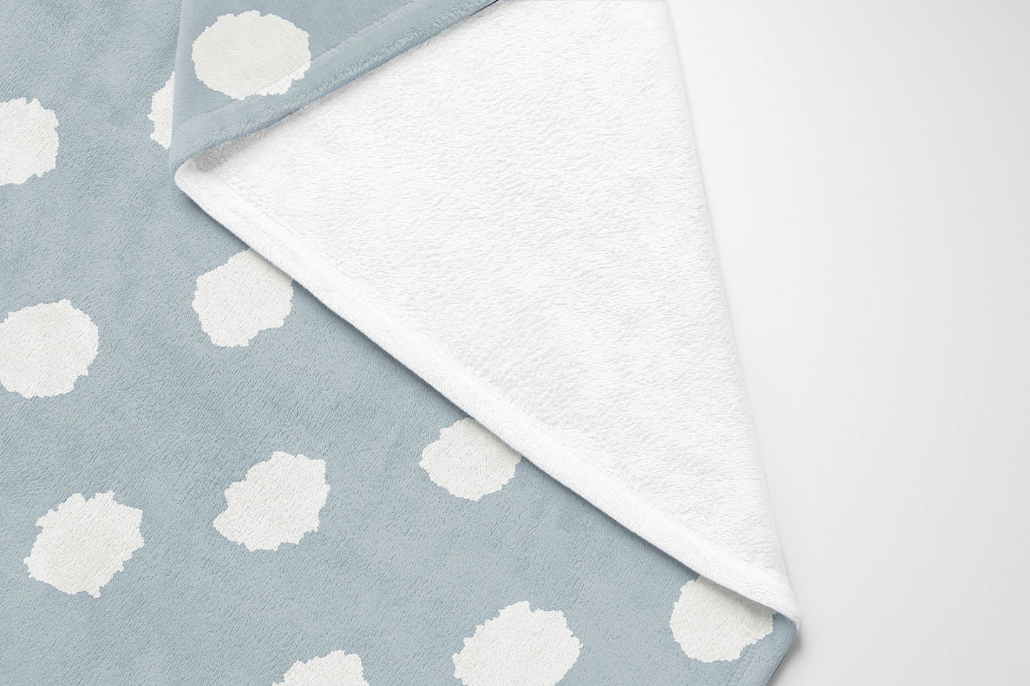 Grunge Dot Velveteen Fleece Blanket