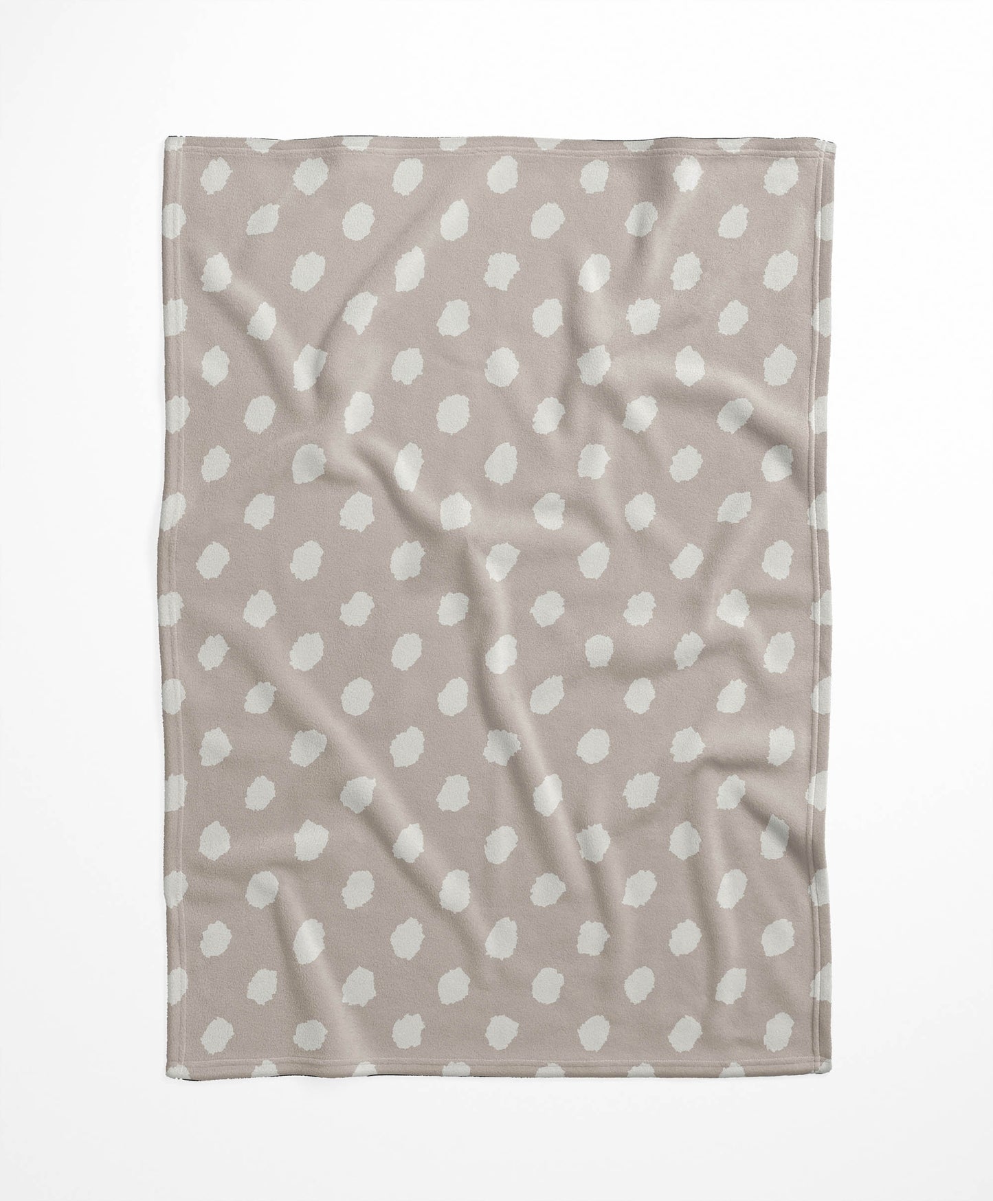 Grunge Dot Velveteen Fleece Blanket
