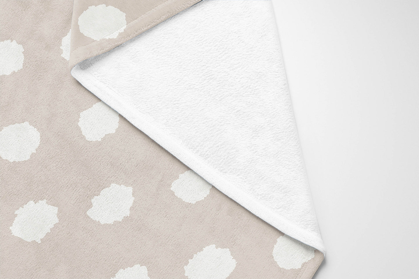 Grunge Dot Velveteen Fleece Blanket