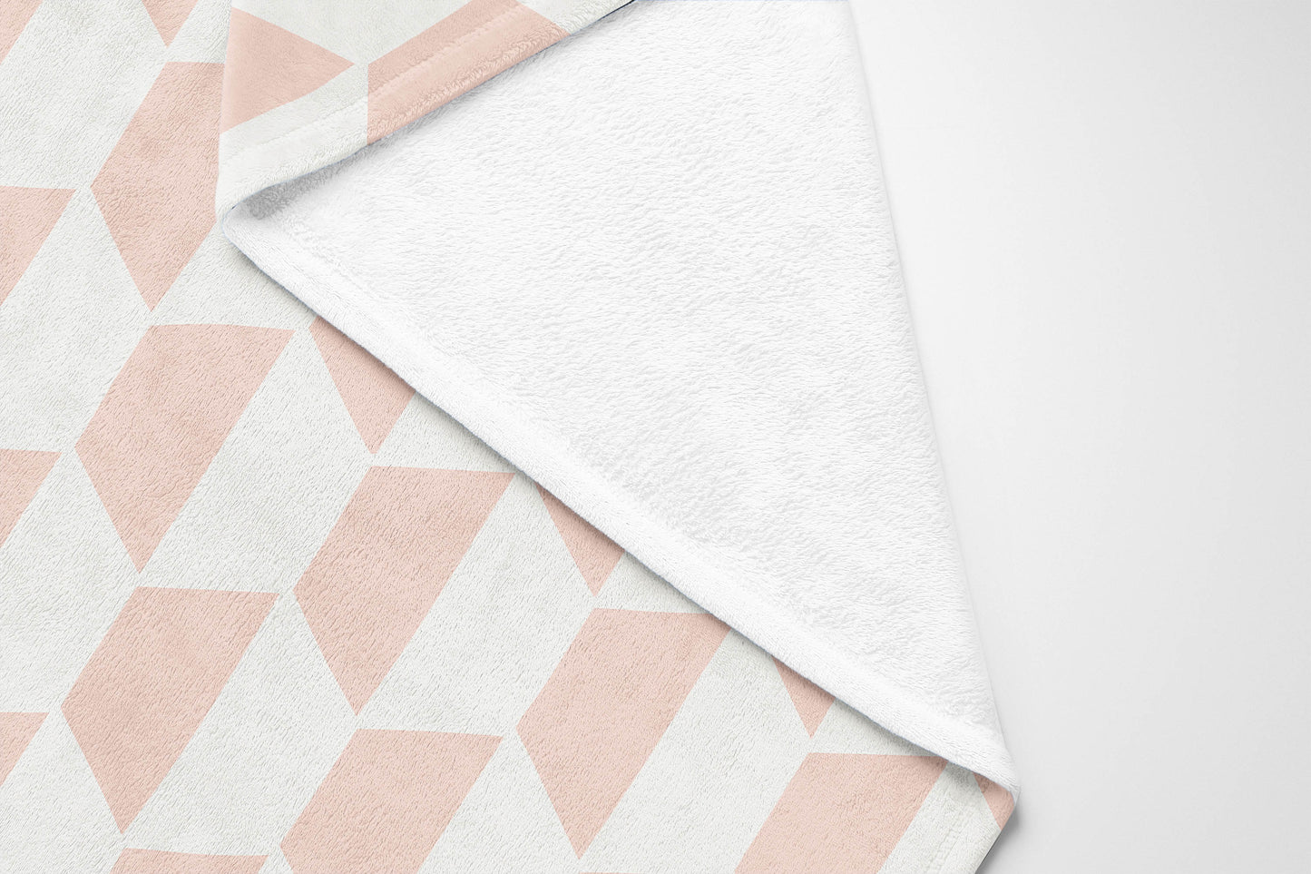 Hex Velveteen Fleece Blanket