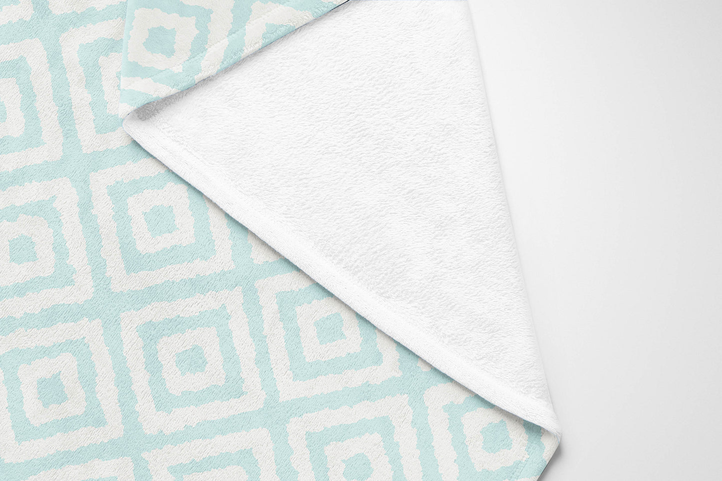 Ikat Grunge Velveteen Fleece Blanket