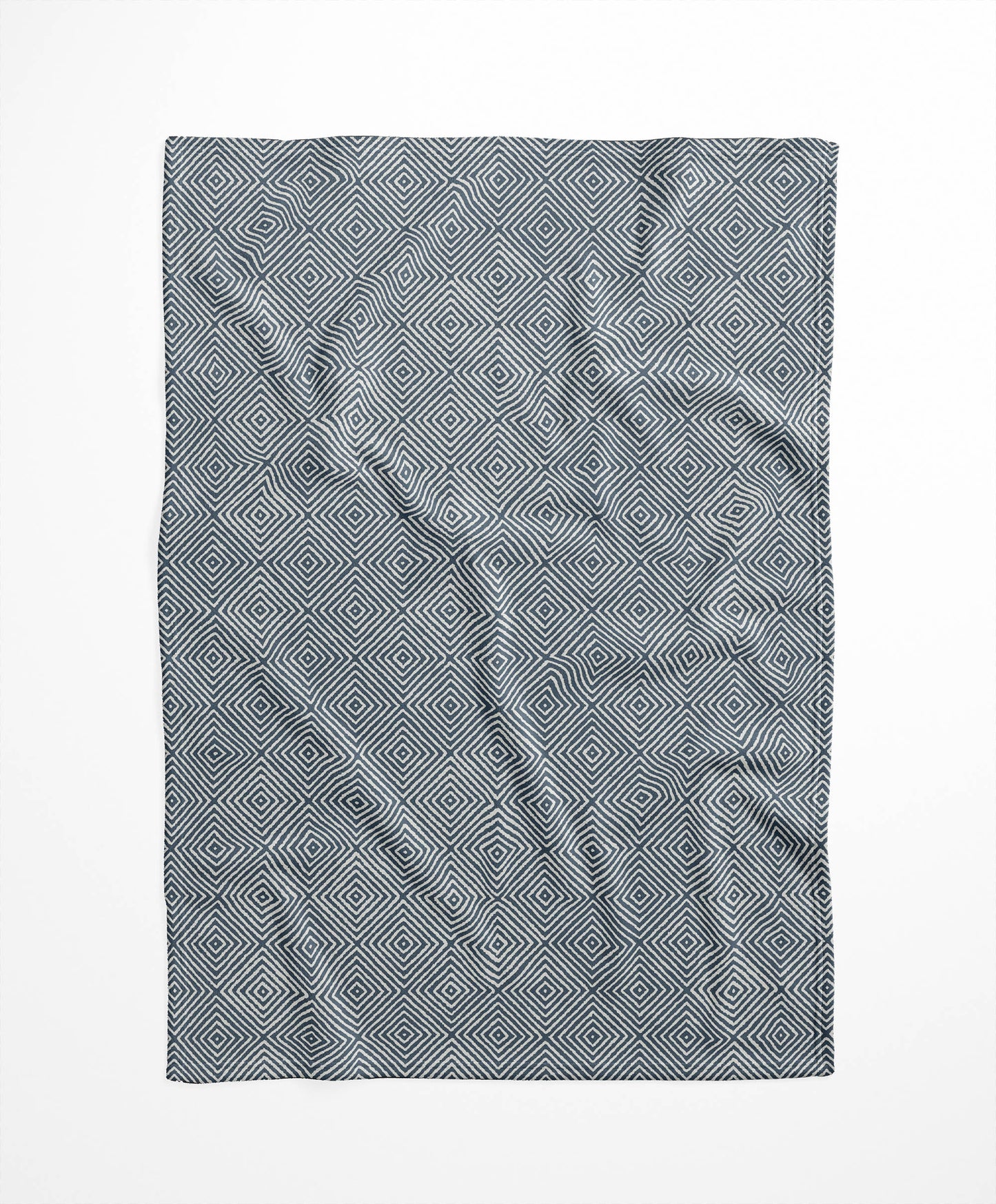Ikat Spray Velveteen Fleece Blanket