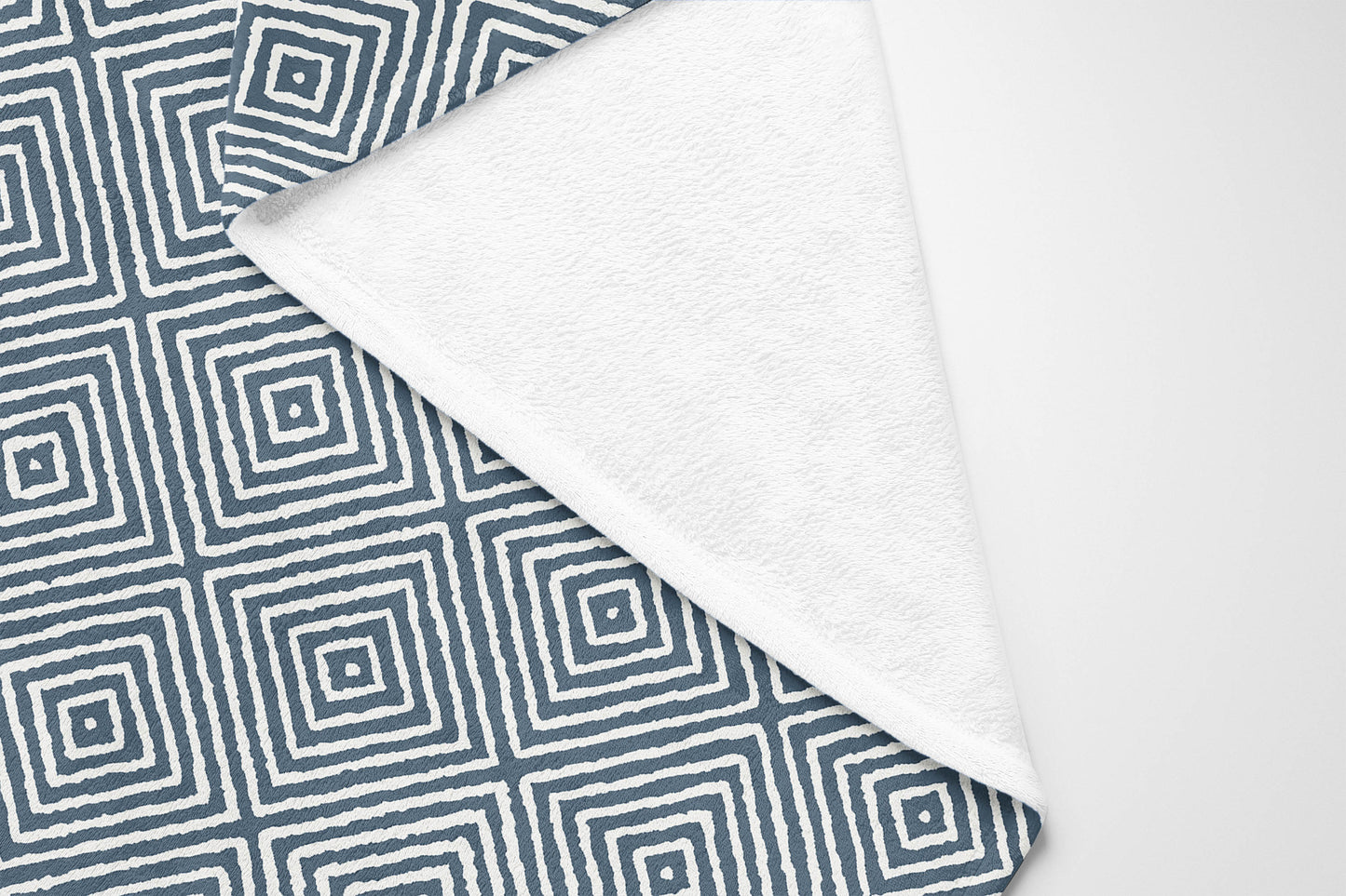 Ikat Spray Velveteen Fleece Blanket