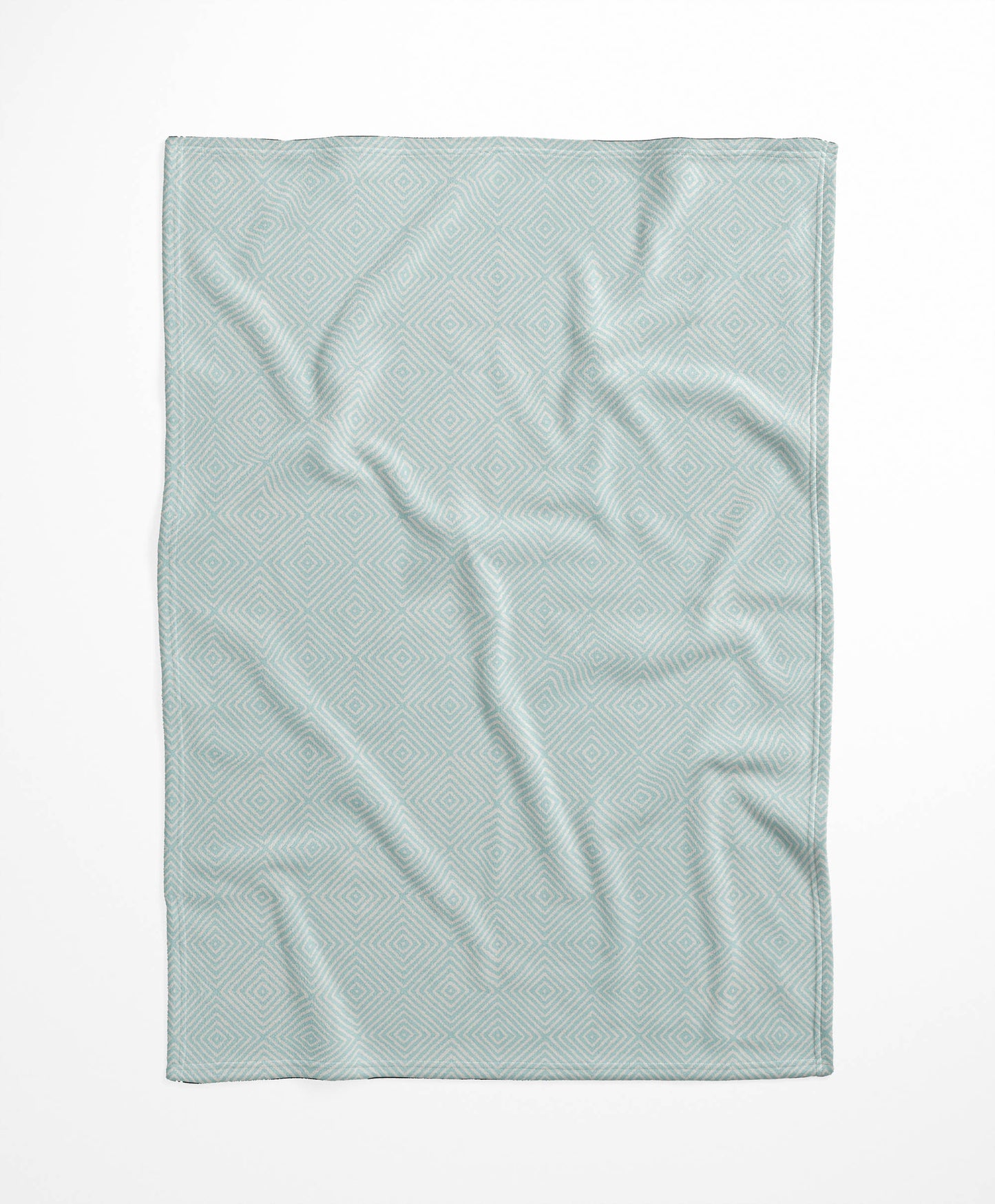 Ikat Spray Velveteen Fleece Blanket