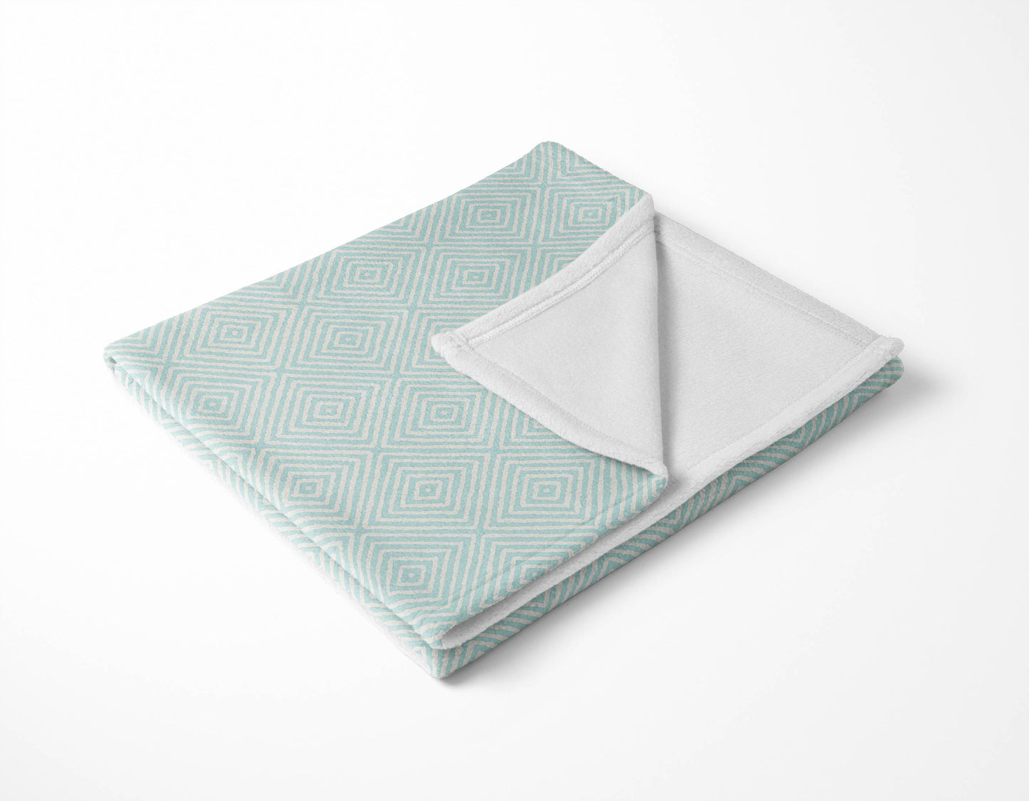 Ikat Spray Velveteen Fleece Blanket