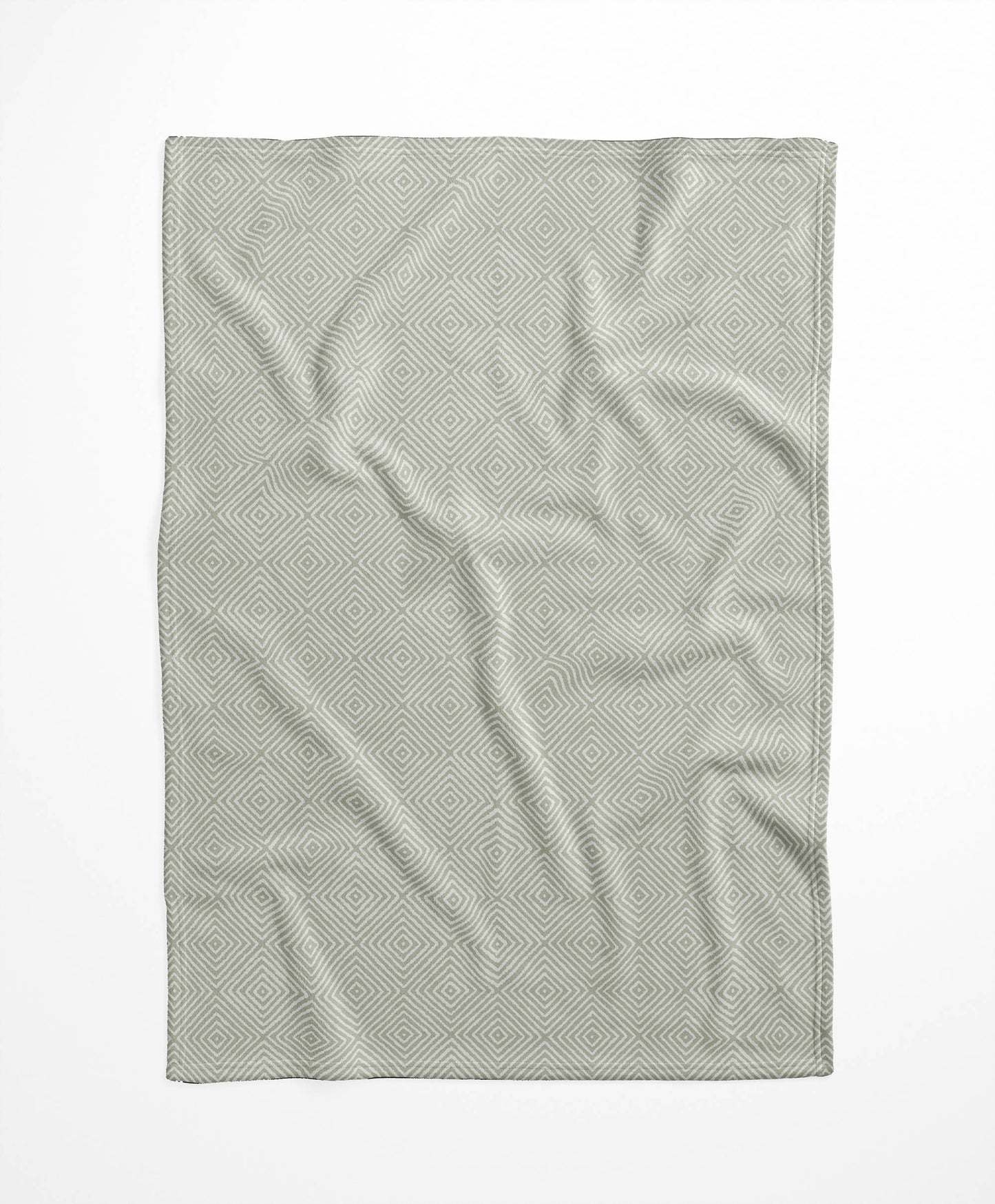 Ikat Spray Velveteen Fleece Blanket