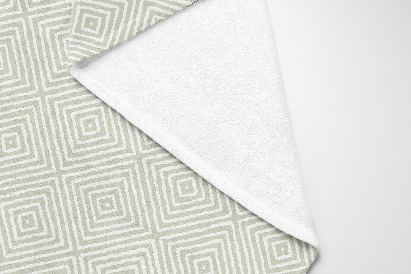 Ikat Spray Velveteen Fleece Blanket