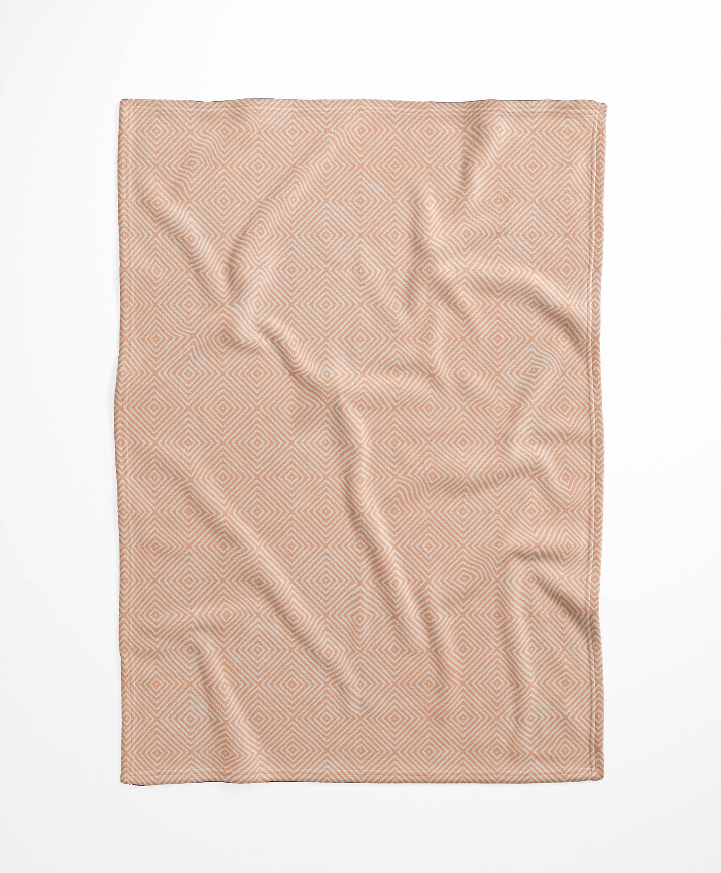 Ikat Spray Velveteen Fleece Blanket