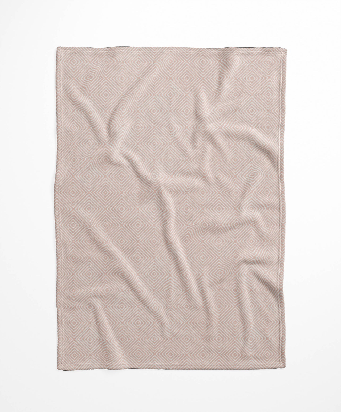 Ikat Spray Velveteen Fleece Blanket