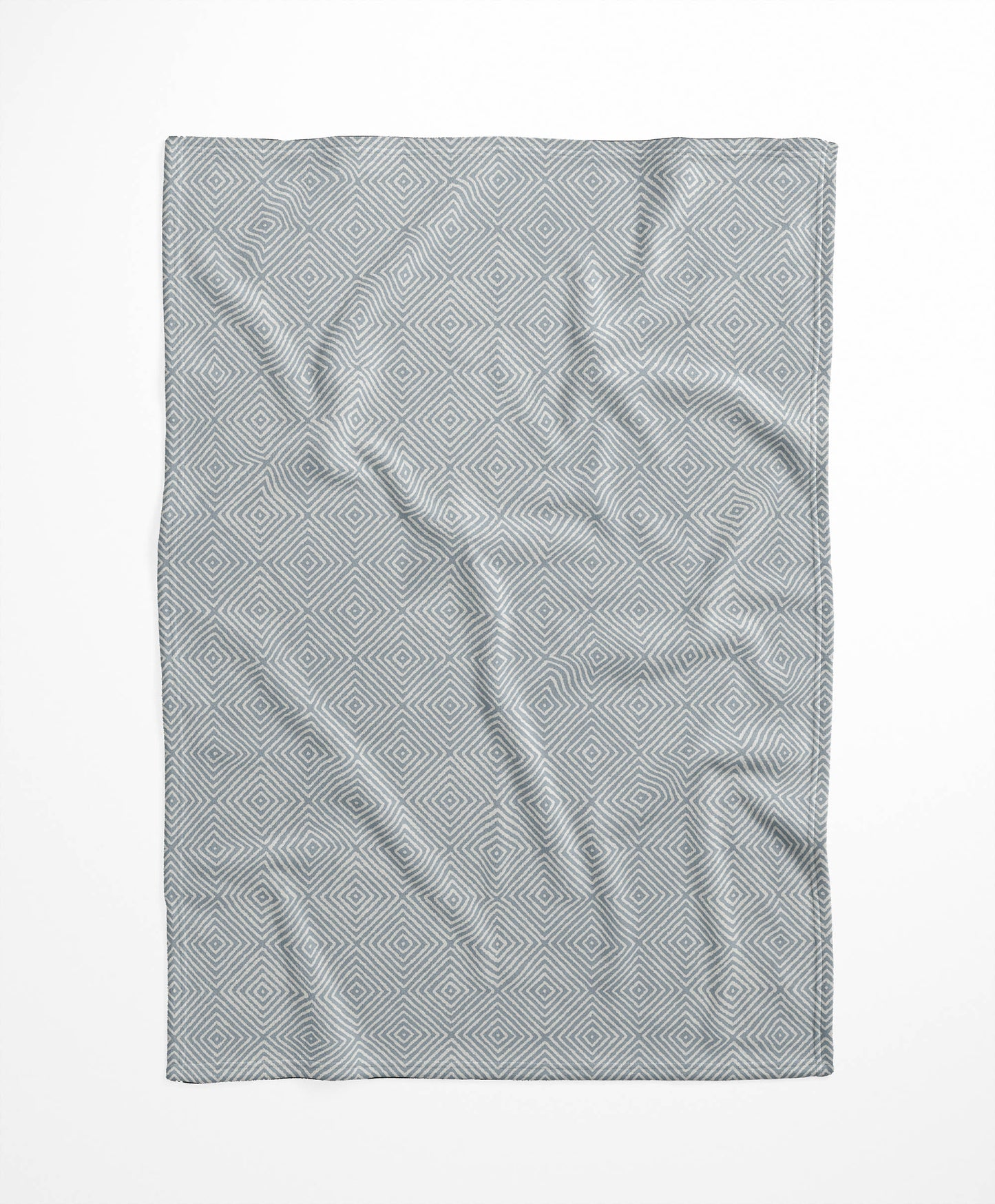 Ikat Spray Velveteen Fleece Blanket
