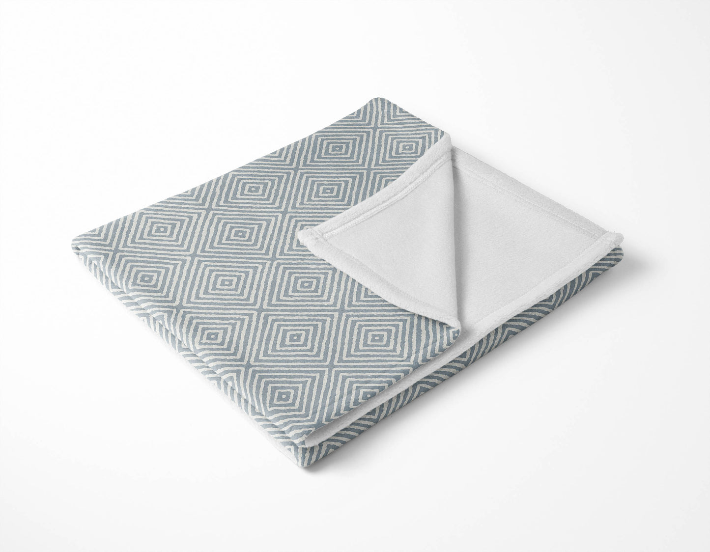 Ikat Spray Velveteen Fleece Blanket